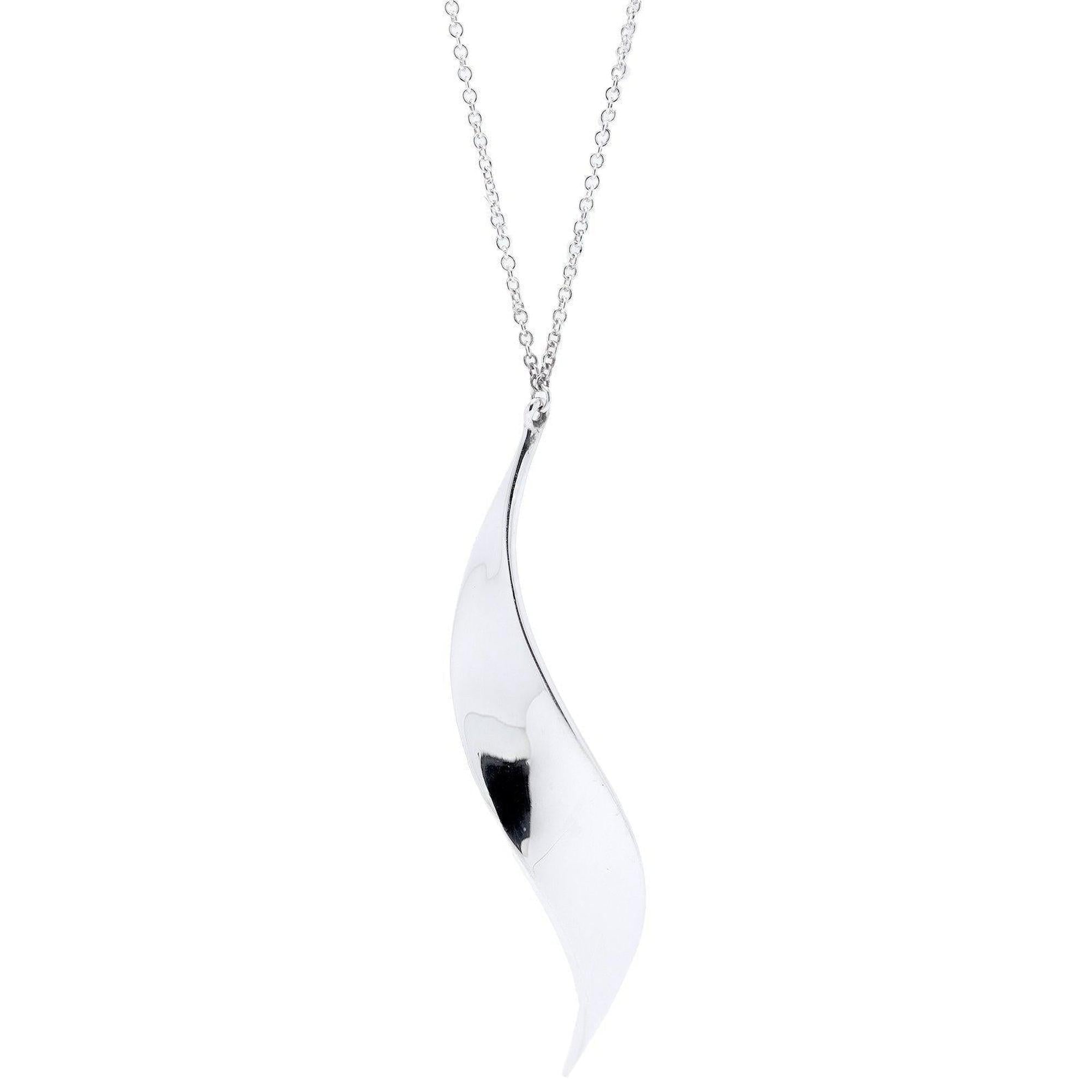 Tiffany & Co. Frank Gehry Drop Pendant Necklace