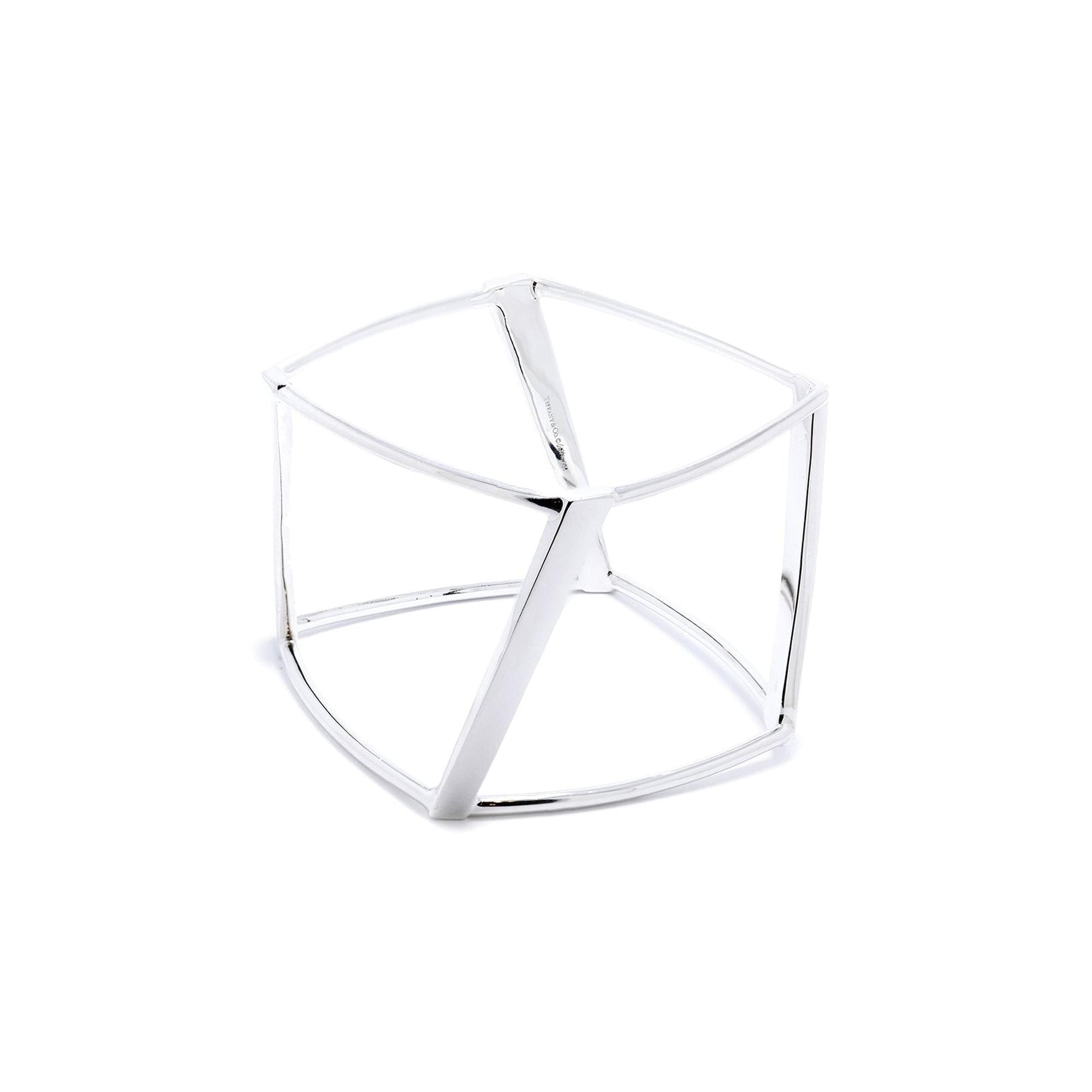 Tiffany & Co. Frank Gehry Open Torque Bangle Bracelet
