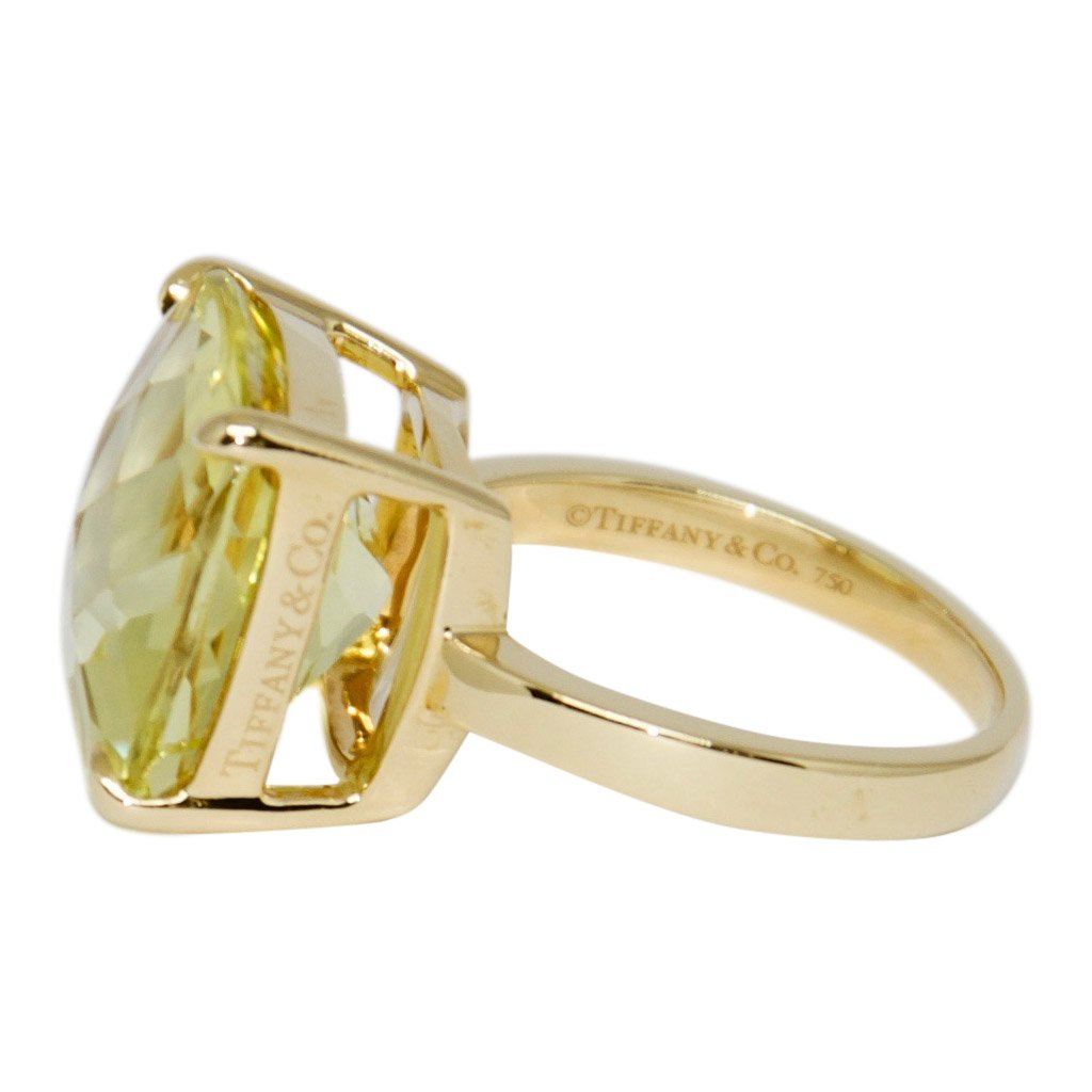 Tiffany & Co. Gold Sparklers Ring with Citrine
