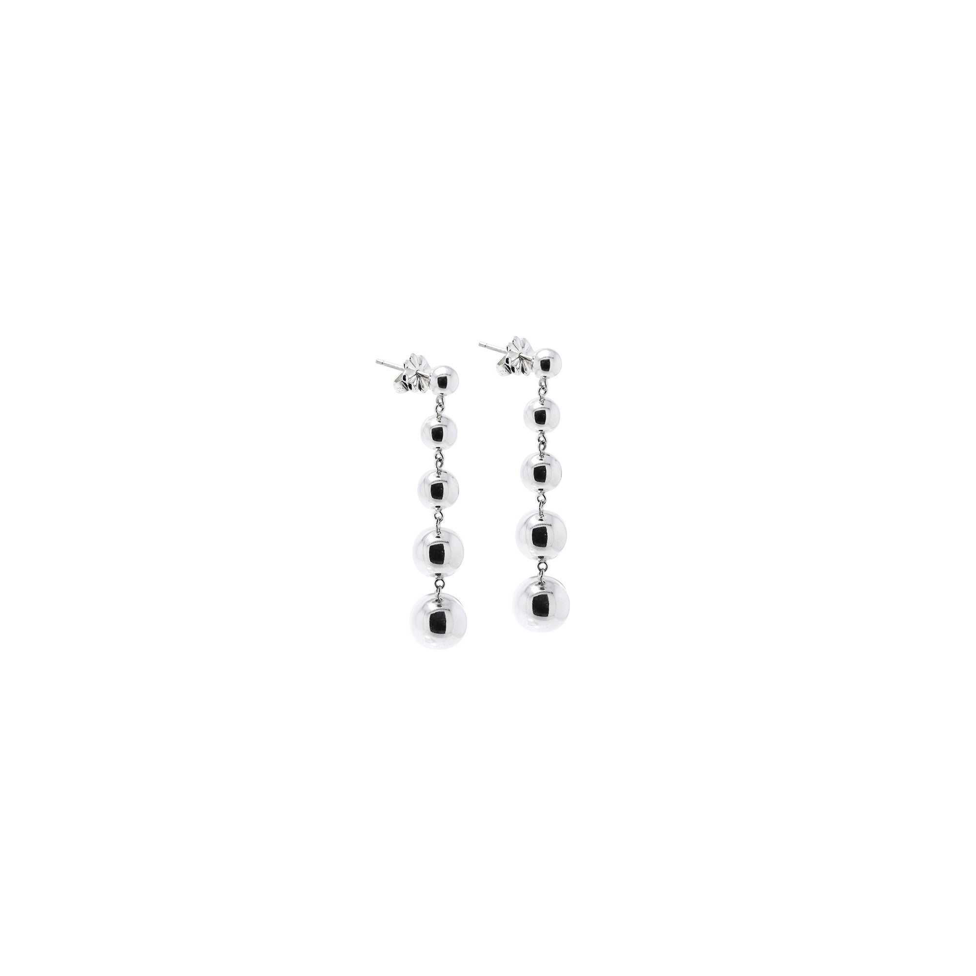 Tiffany & Co. Graduated Ball Drop Earrings