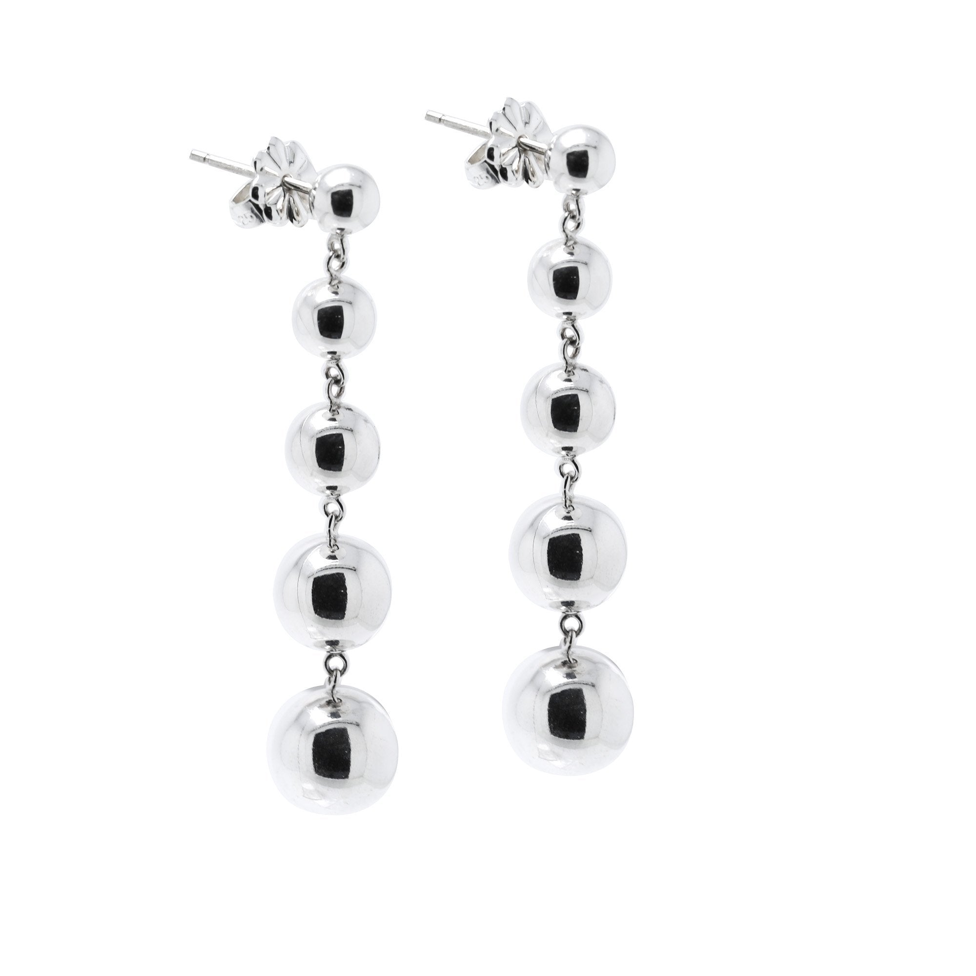 Tiffany & Co. Graduated Bead Drop Earrings