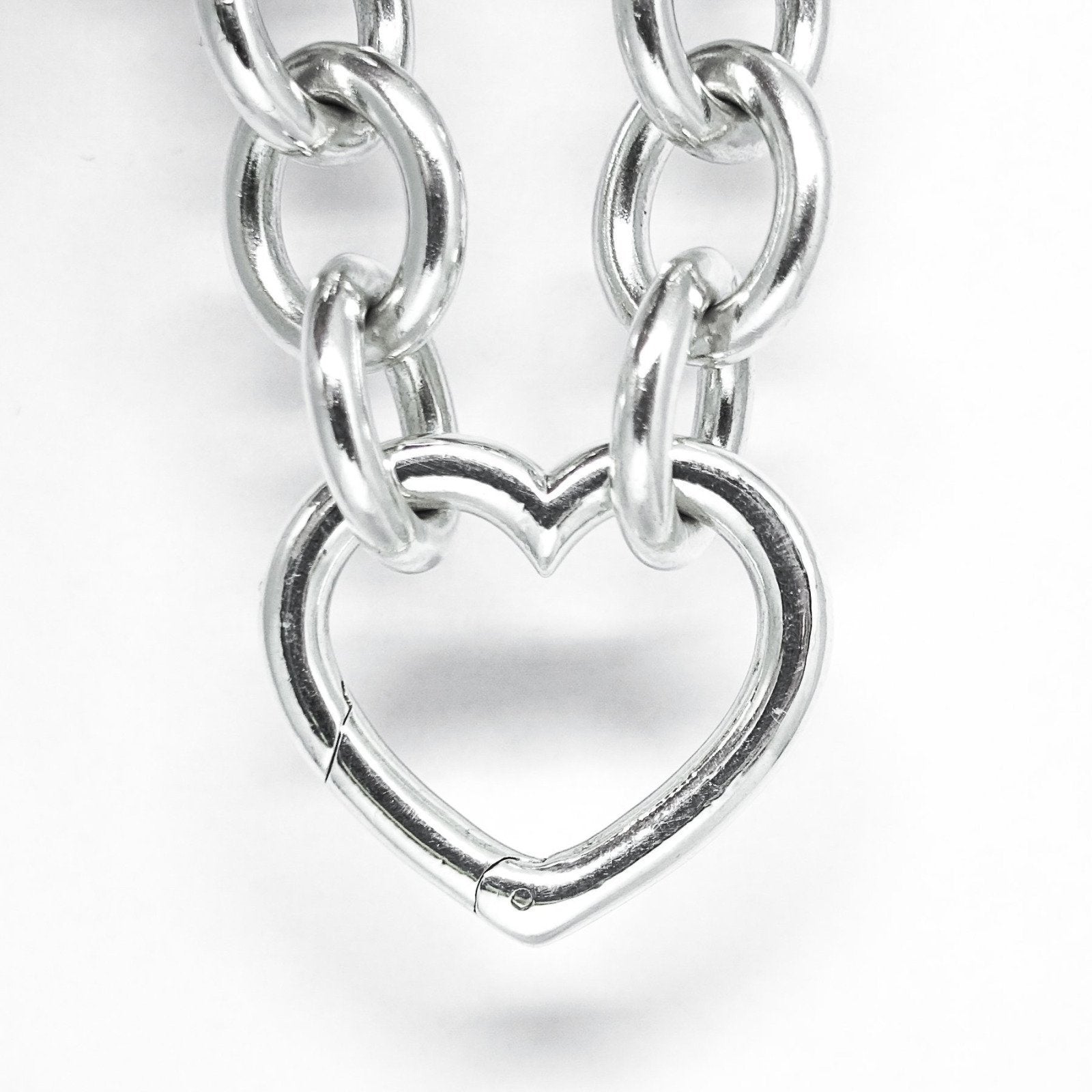 Tiffany & Co. Heart Clasp Link Bracelet – OLIVER'S