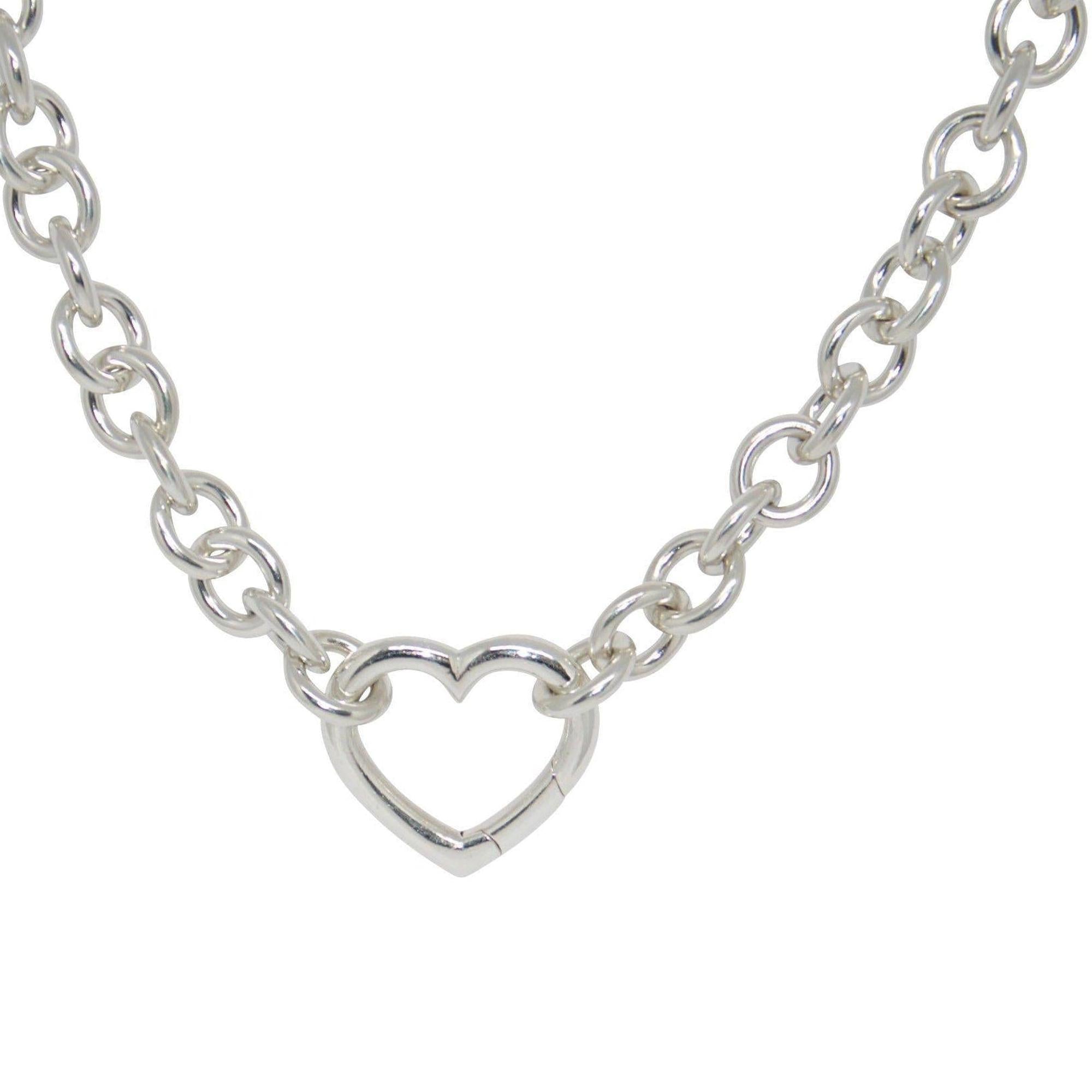 Heart clasp necklace Clearance