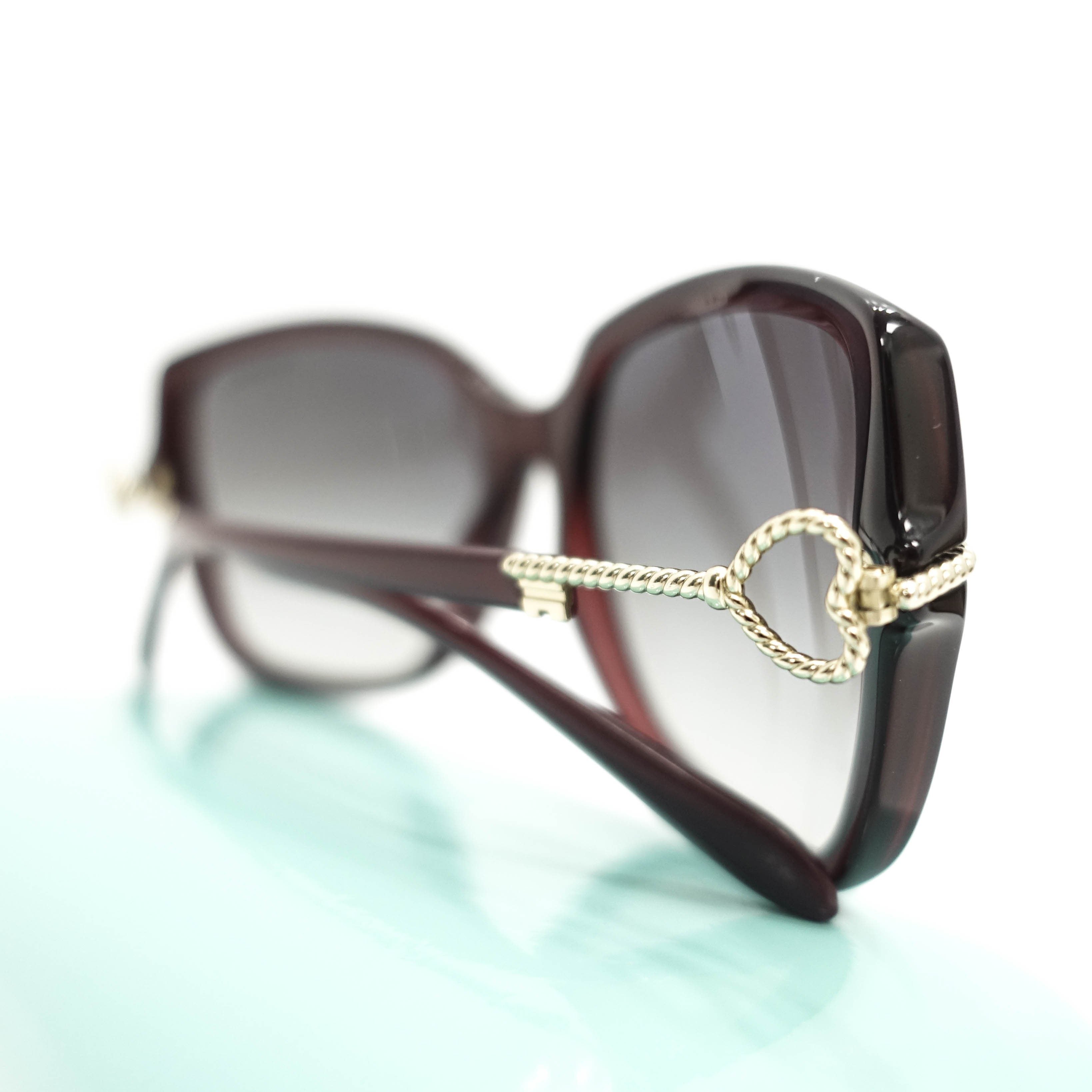 Tiffany & Co. Heart Key Logo Sunglasses