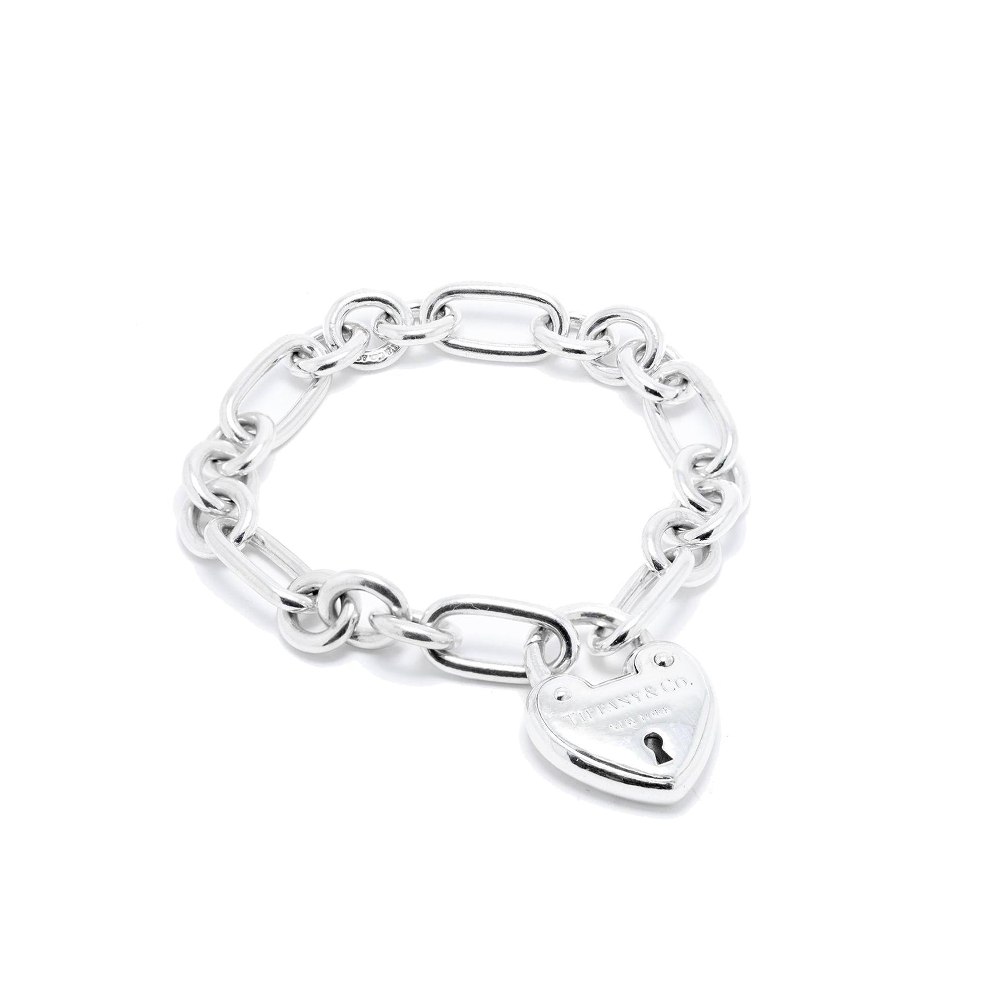 Tiffany & Co. Heart Lock Bracelet