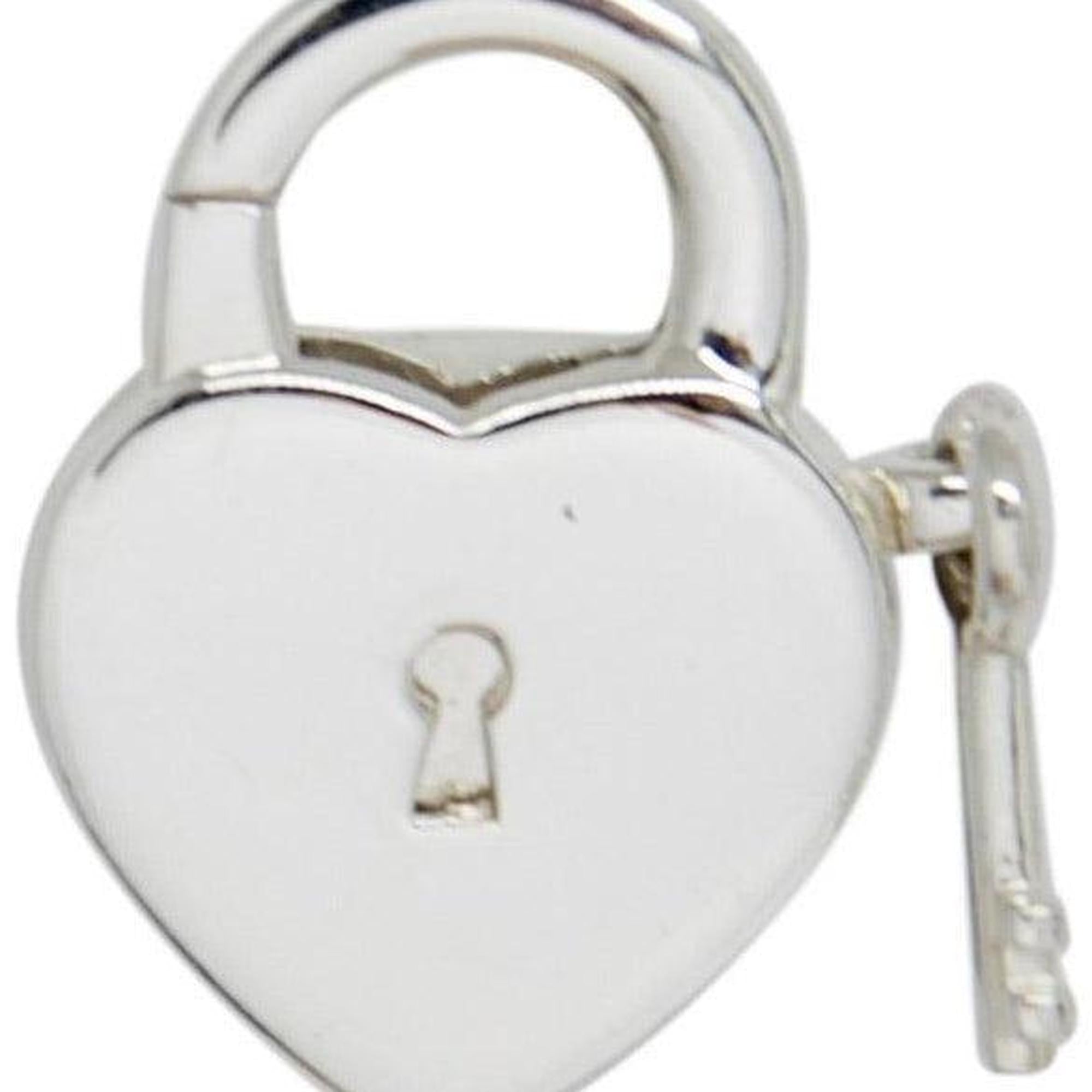 Tiffany & Co. Heart Lock and Key Charm