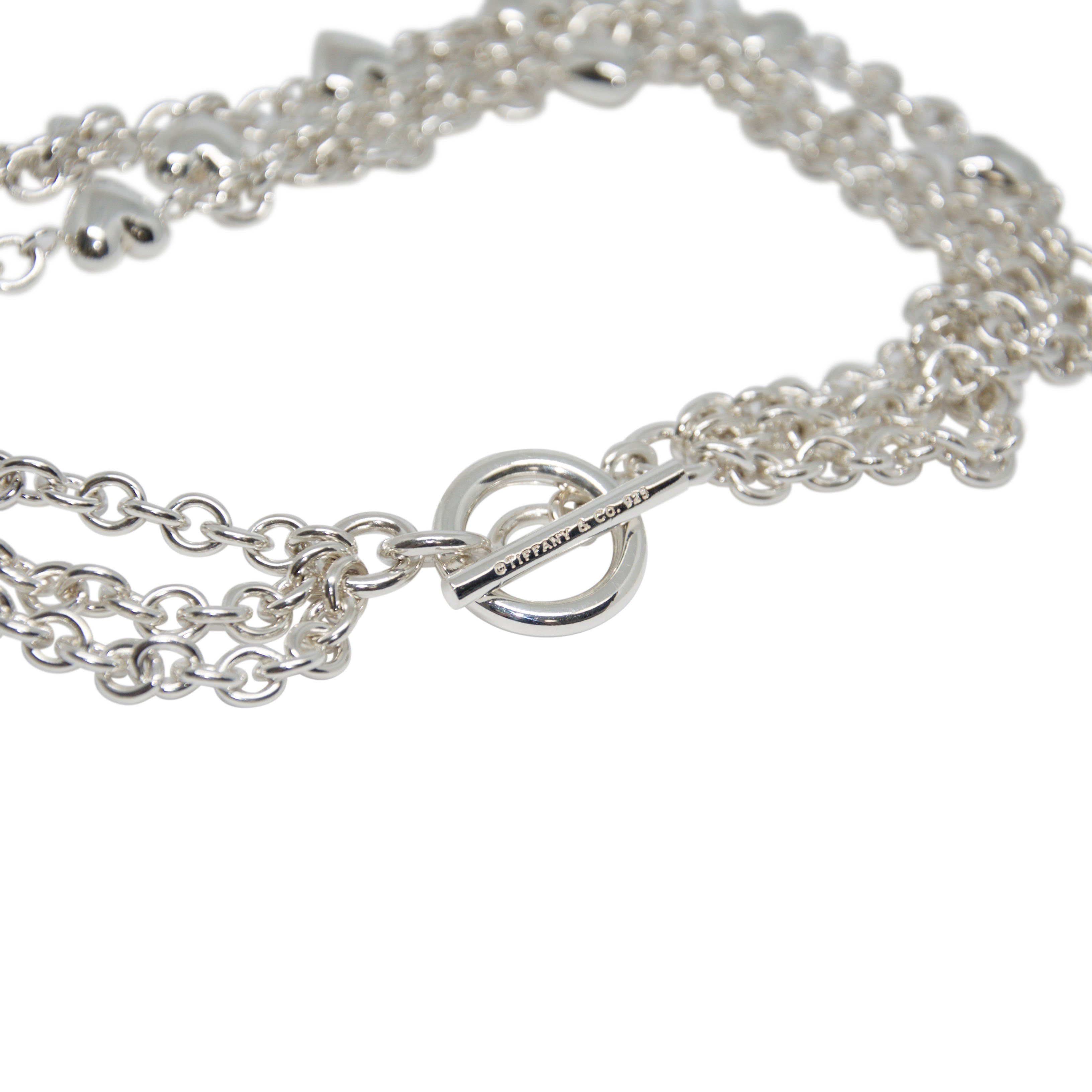 Tiffany & Co. Heart Multi-Strand Necklace