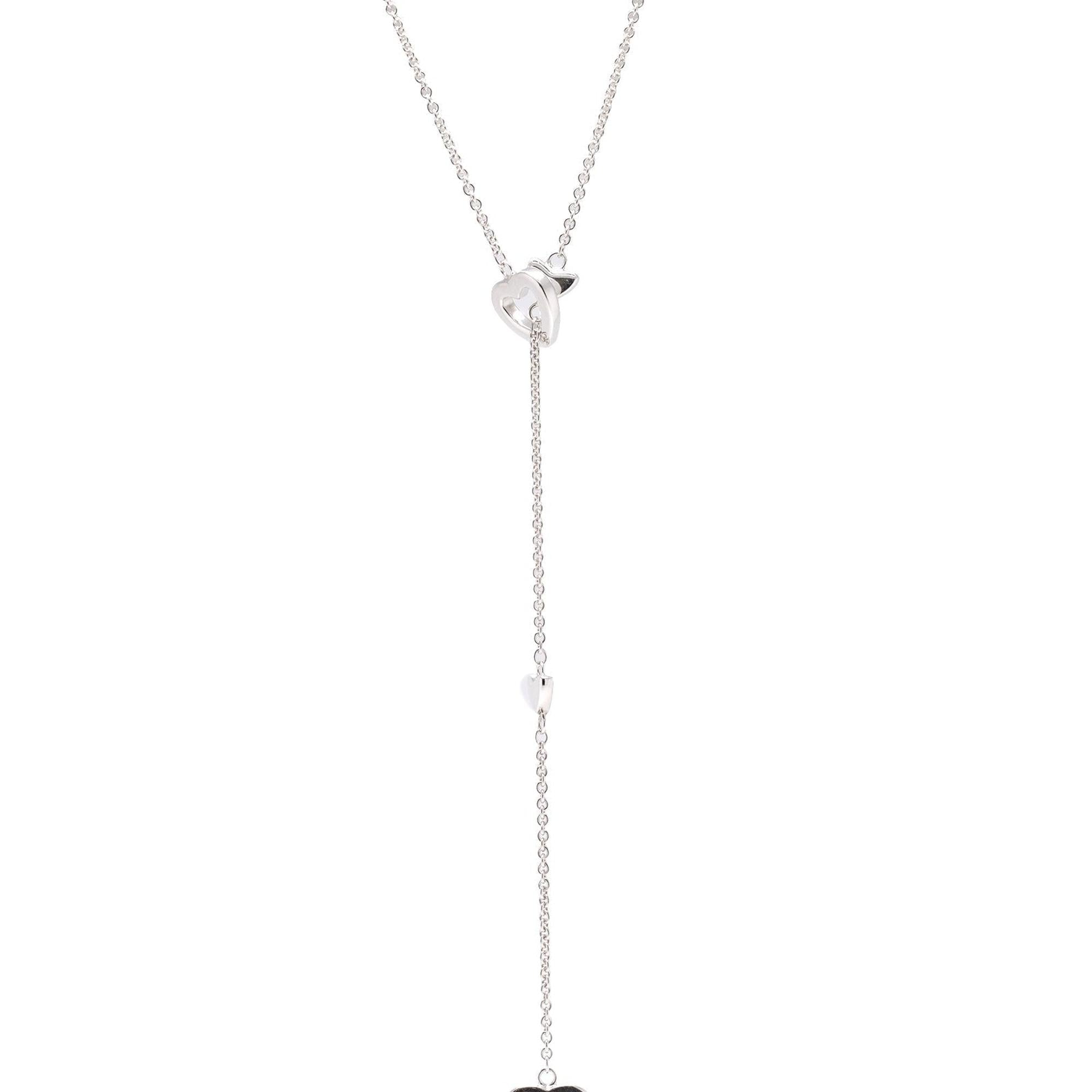 Tiffany & Co. Heart Station Lariat Necklace