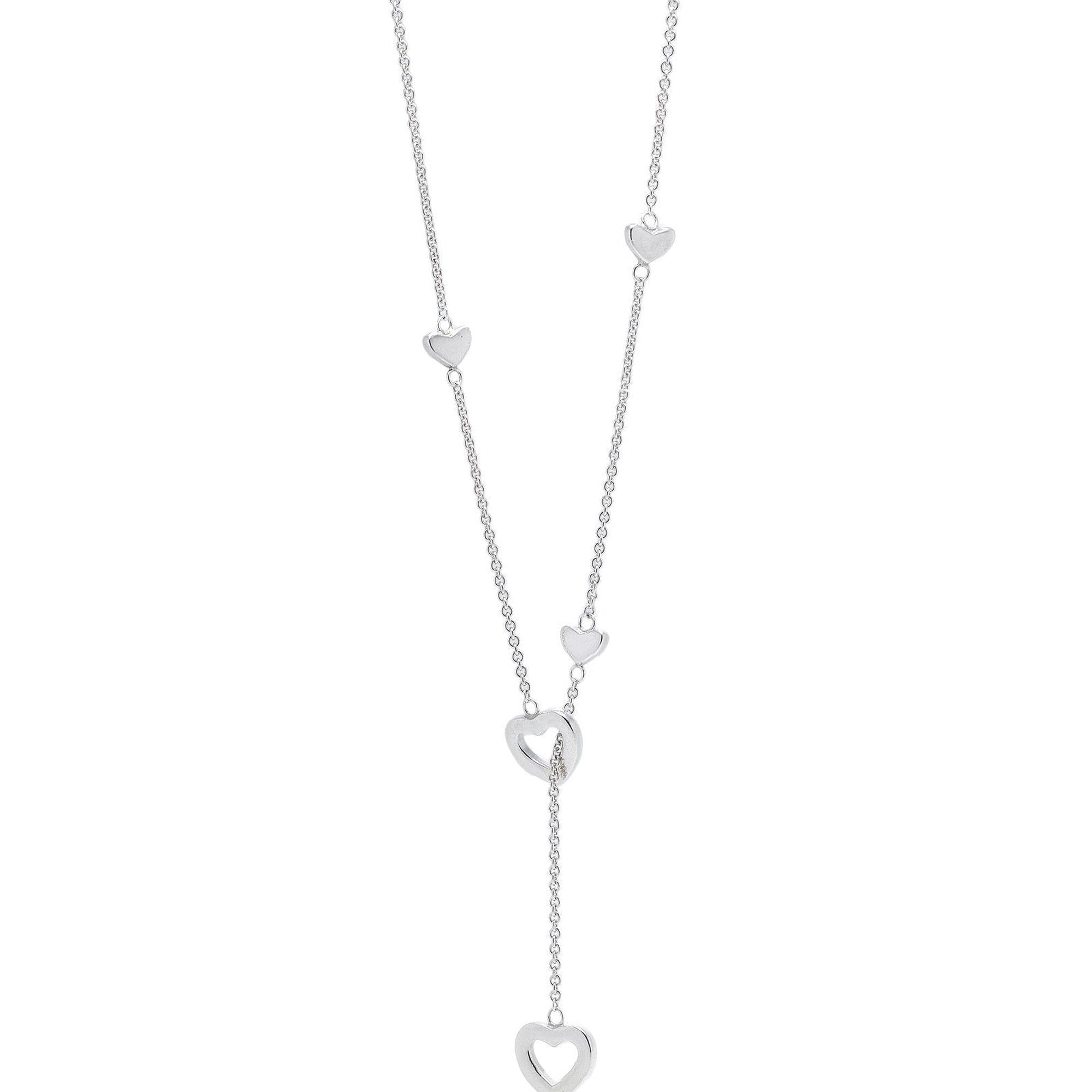 Tiffany & Co. Heart Station Lariat Necklace