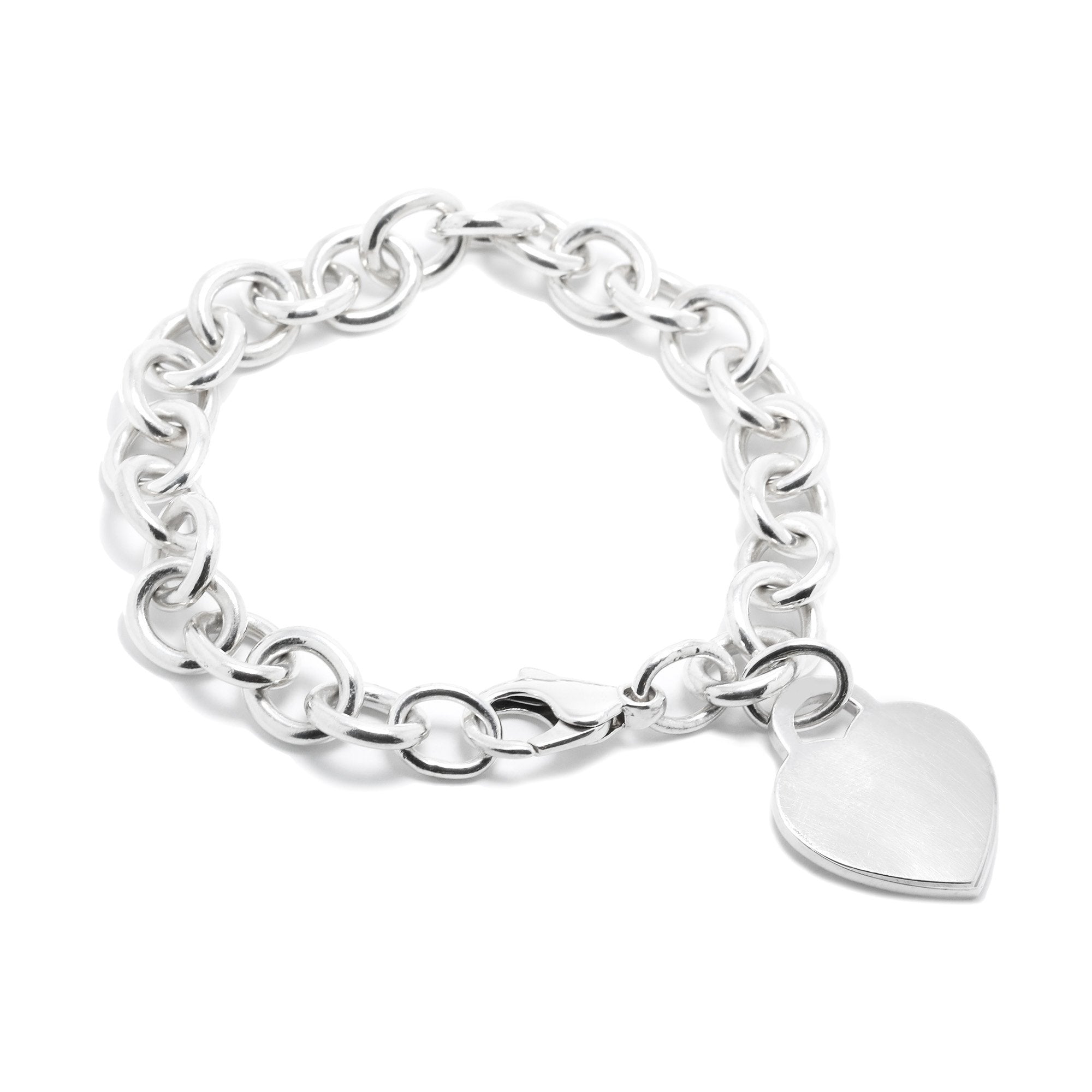 Tiffany & Co. Heart Tag Charm Bracelet