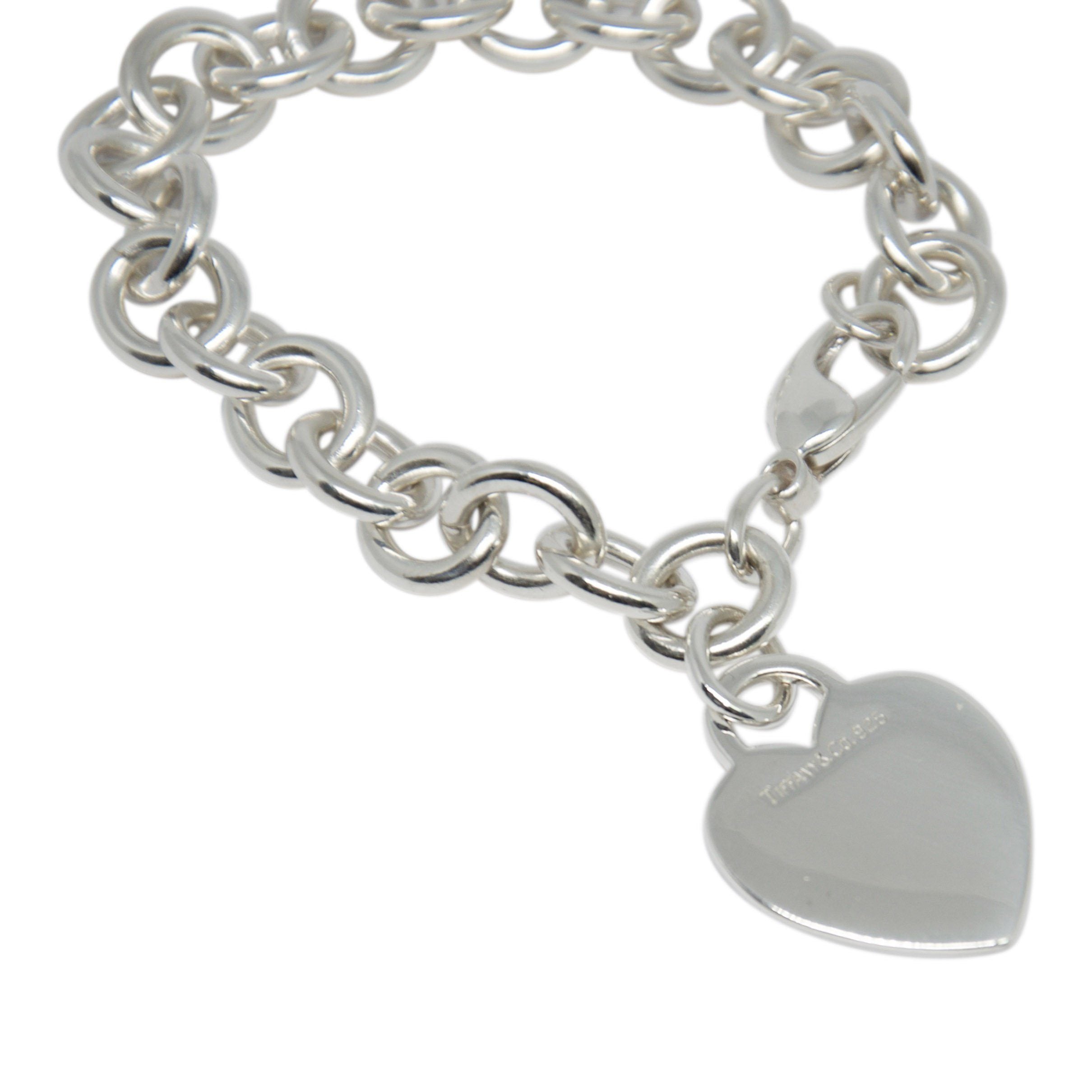 Tiffany & Co. Heart Tag Charm Bracelet