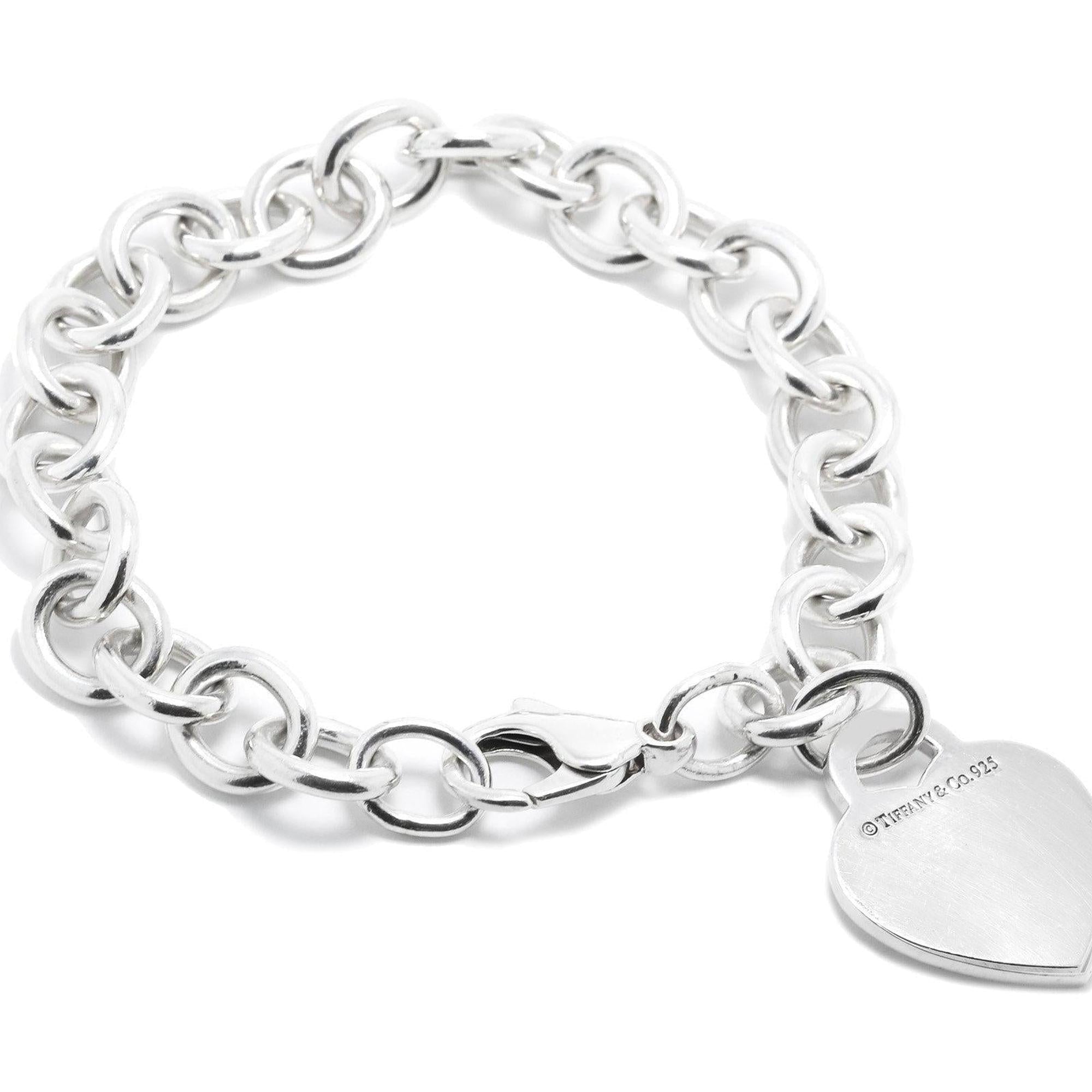 Tiffany & Co. Heart Tag Charm Bracelet