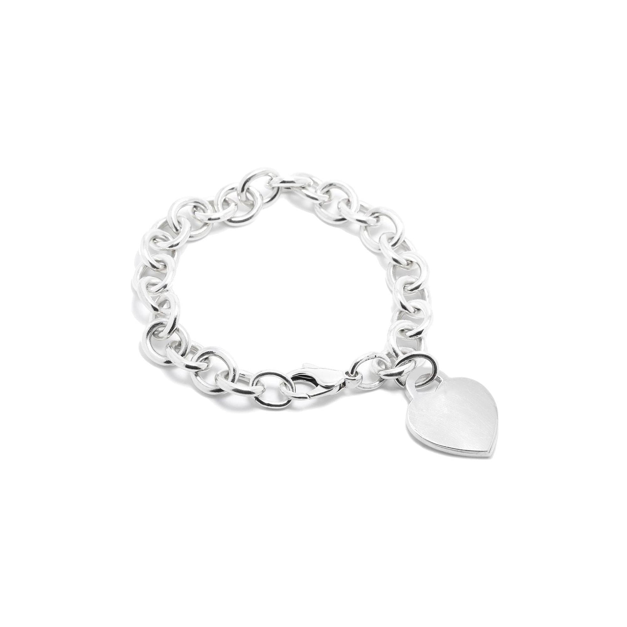 Tiffany & Co. Heart Tag Charm Bracelet