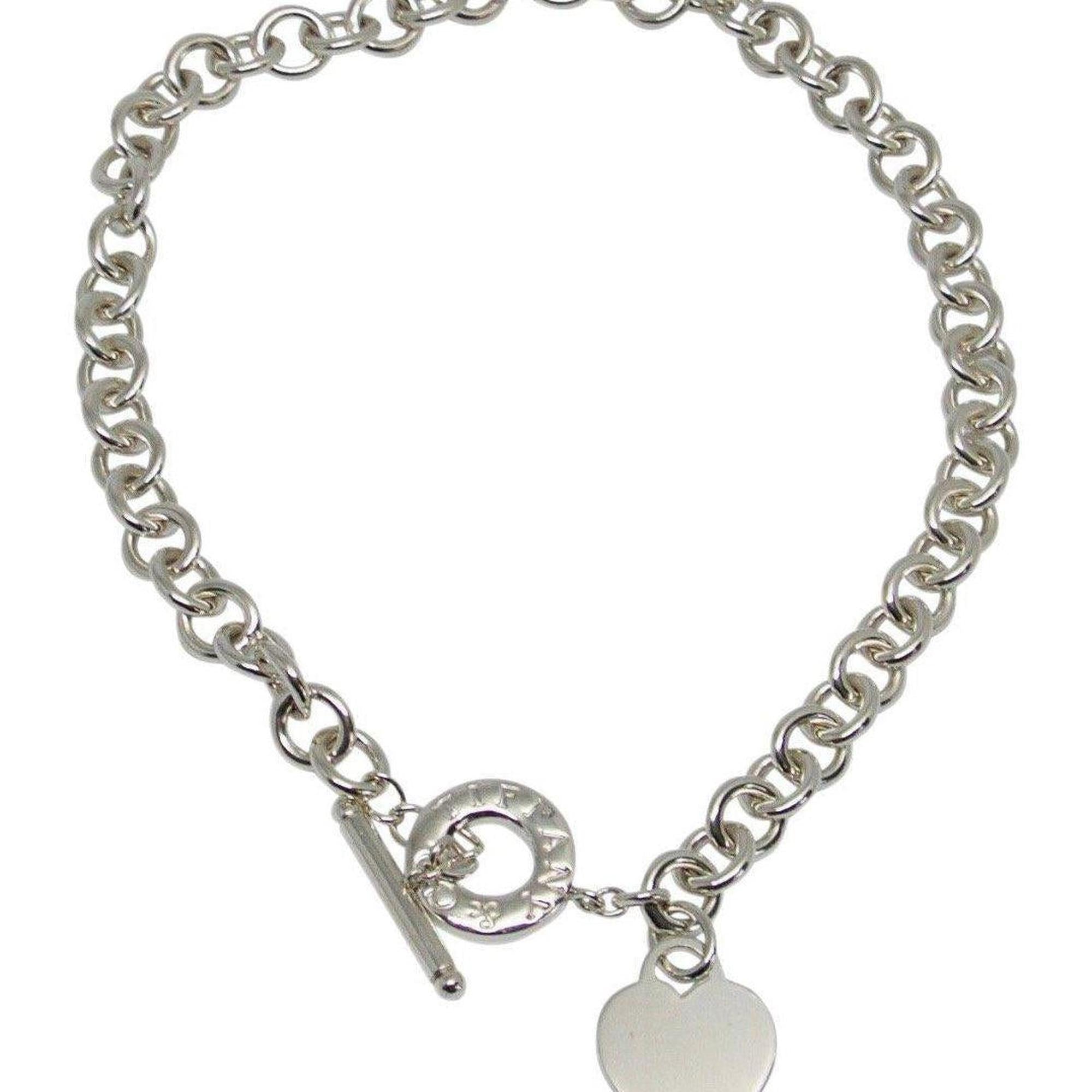 Tiffany & Co. Heart Tag Necklace with Toggle Clasp