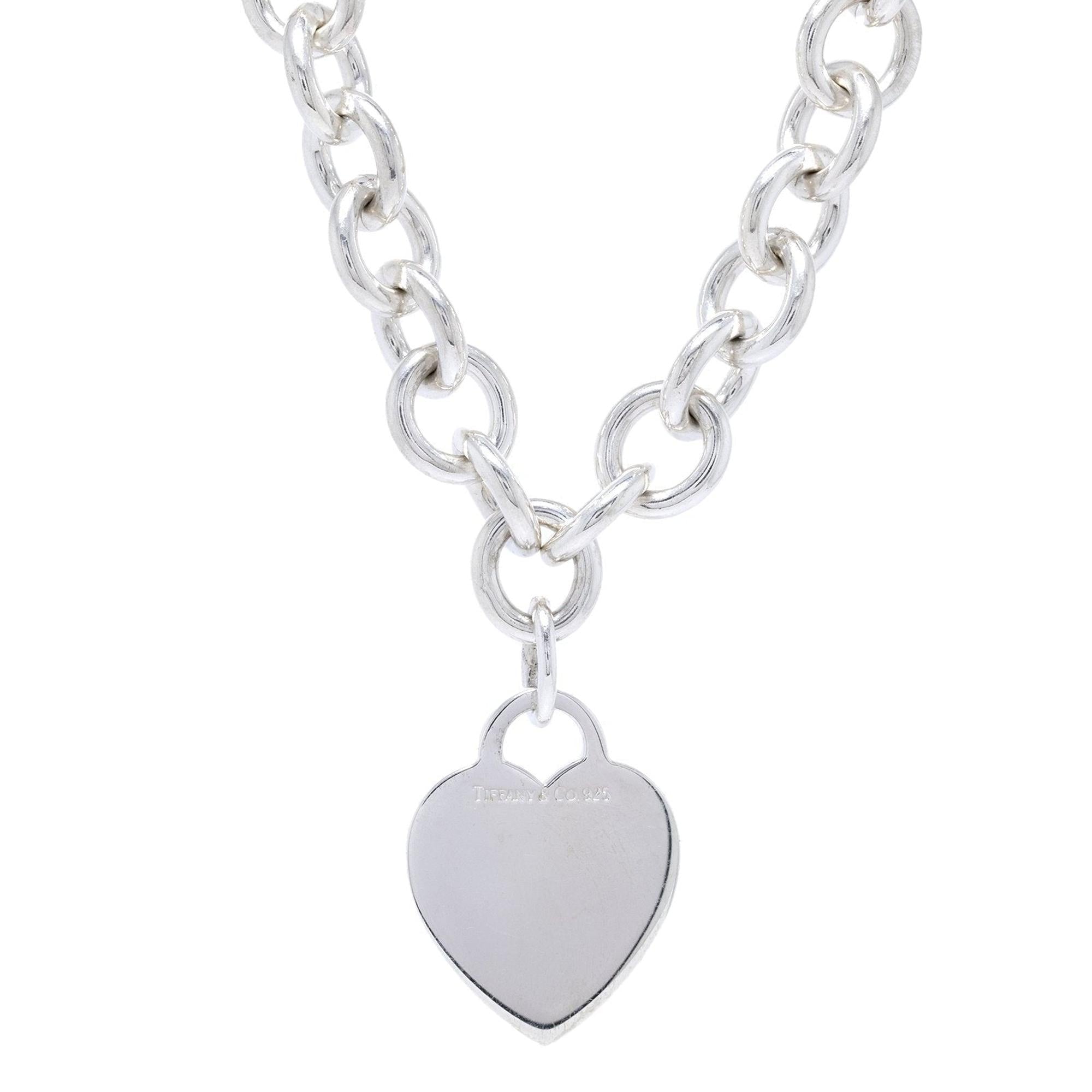Tiffany & Co. Heart Tag Necklace