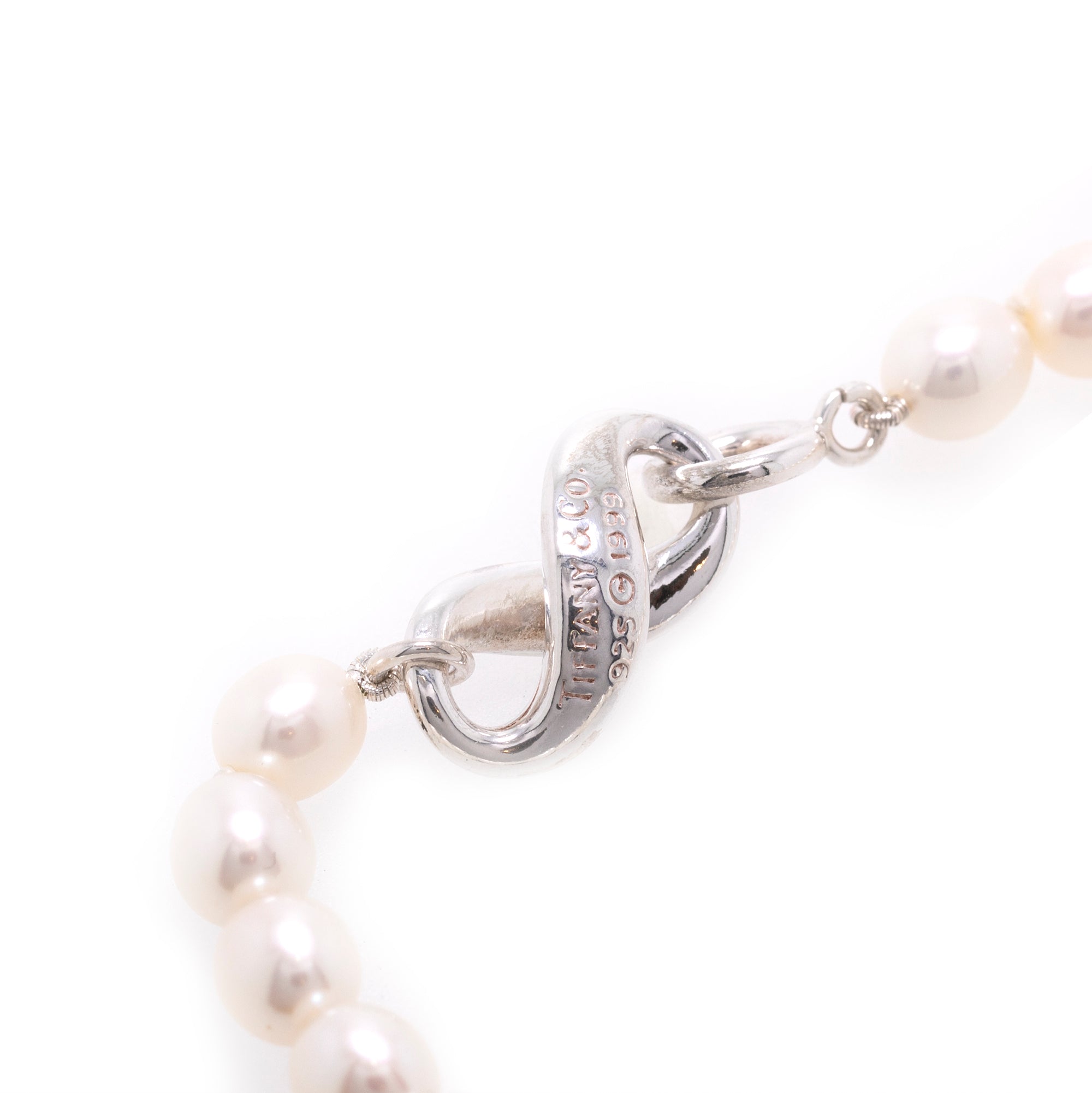 Tiffany & Co. Infinity Pearl Bracelet