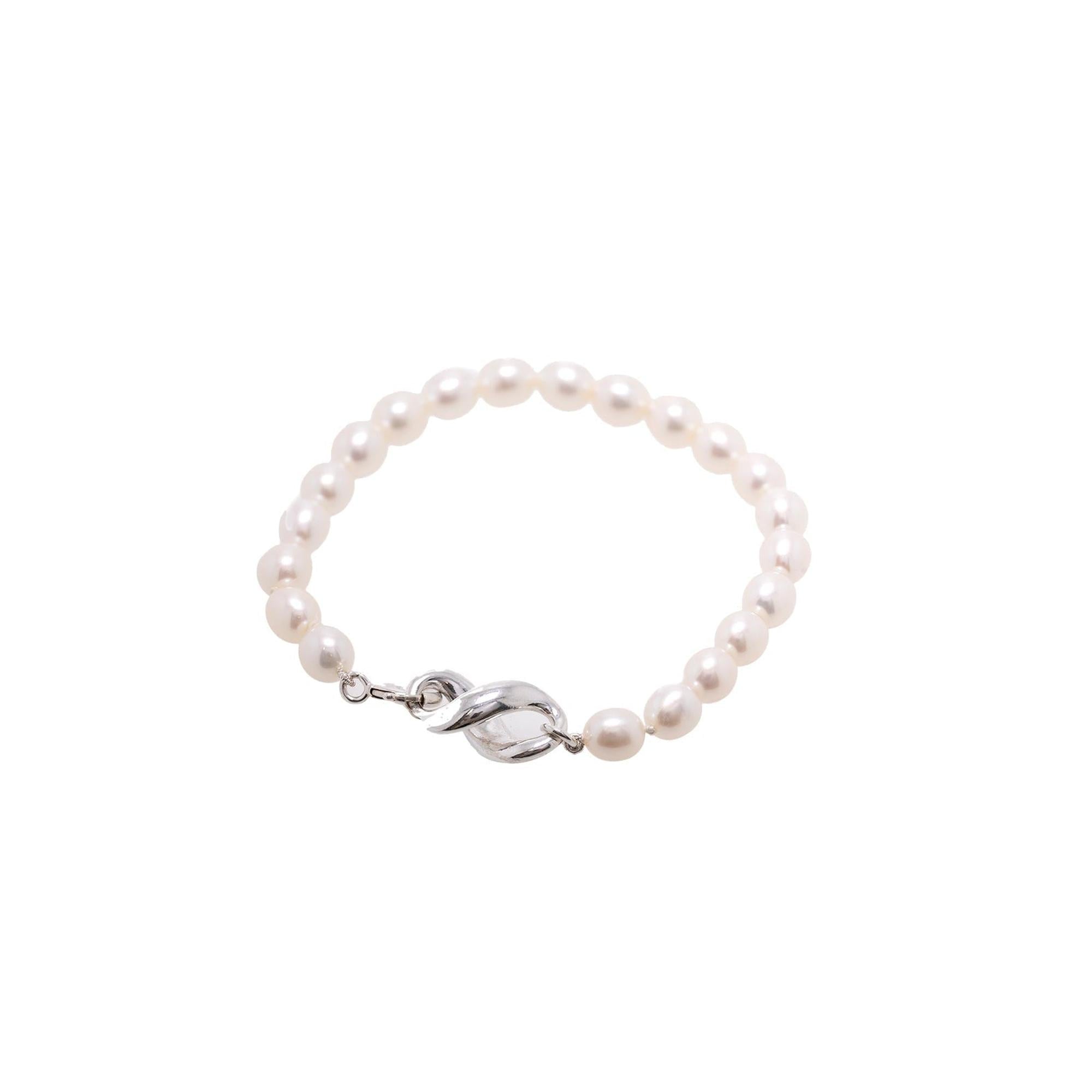 Tiffany & Co. Infinity Pearl Bracelet