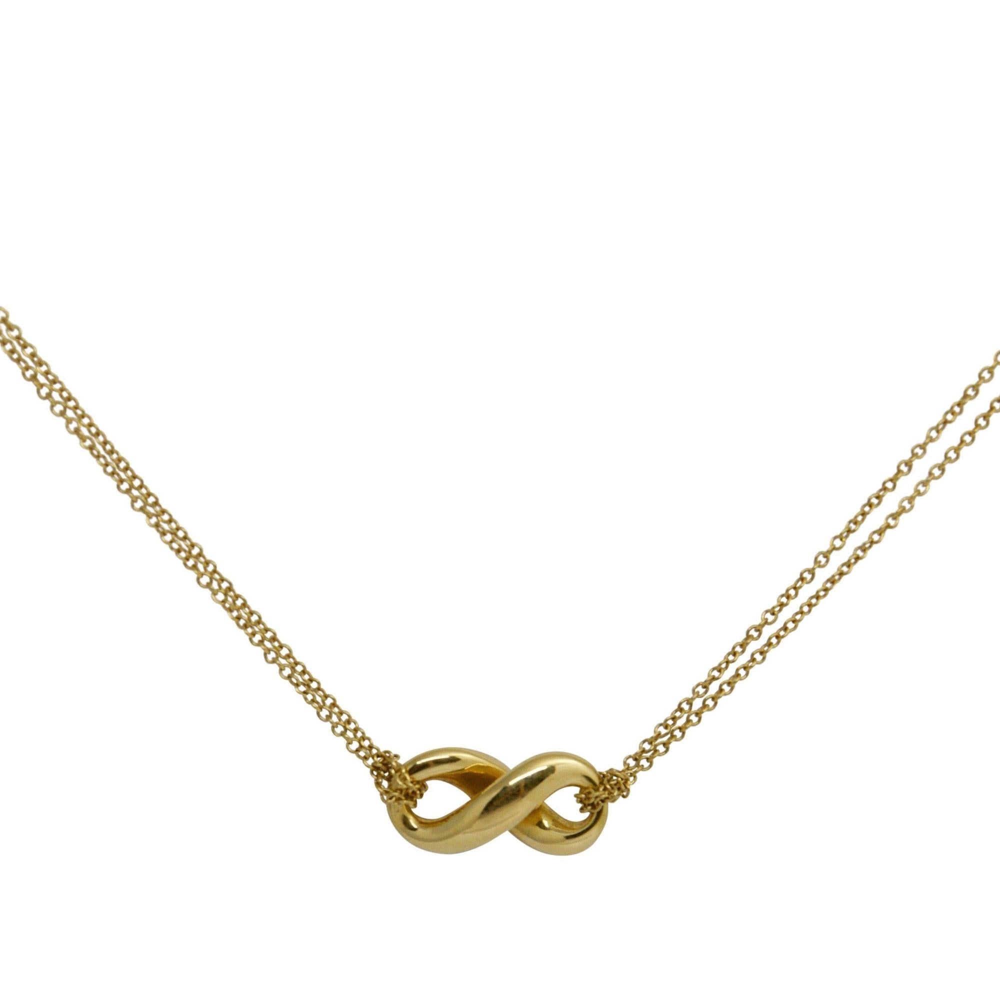 Tiffany & Co. Infinity Pendant Necklace