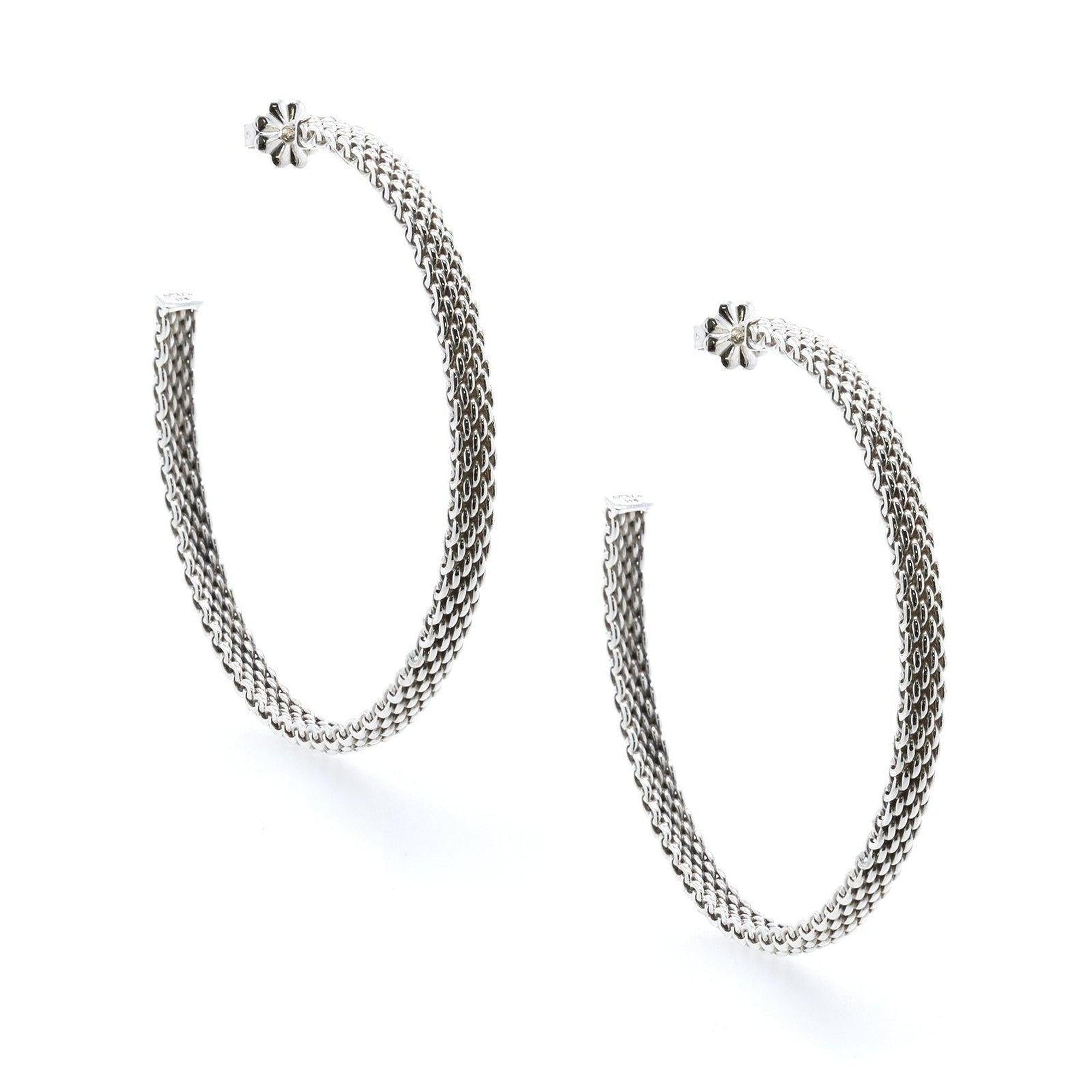 Tiffany & Co. Large Somerset Hoop Earrings