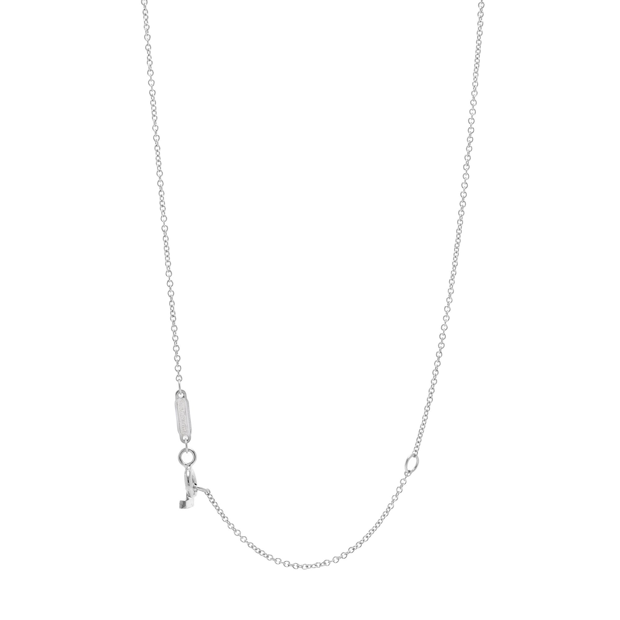 Tiffany & Co. Large T Smile Pendant Necklace