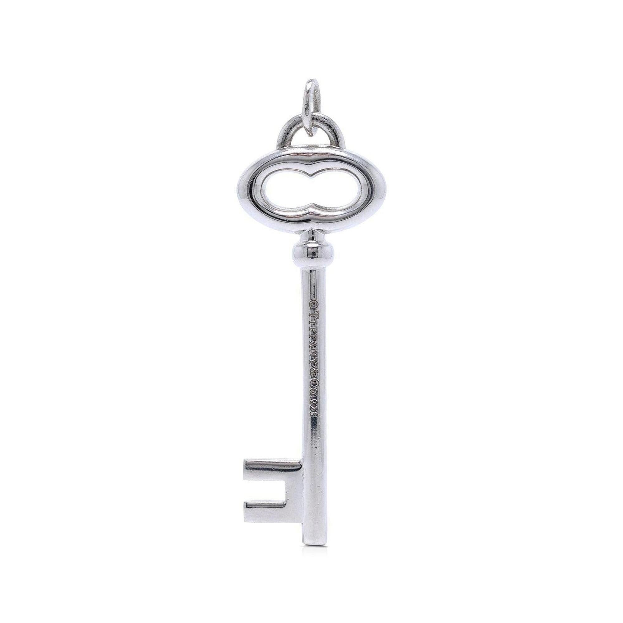 Tiffany & Co. Large Vintage Oval Key Pendant