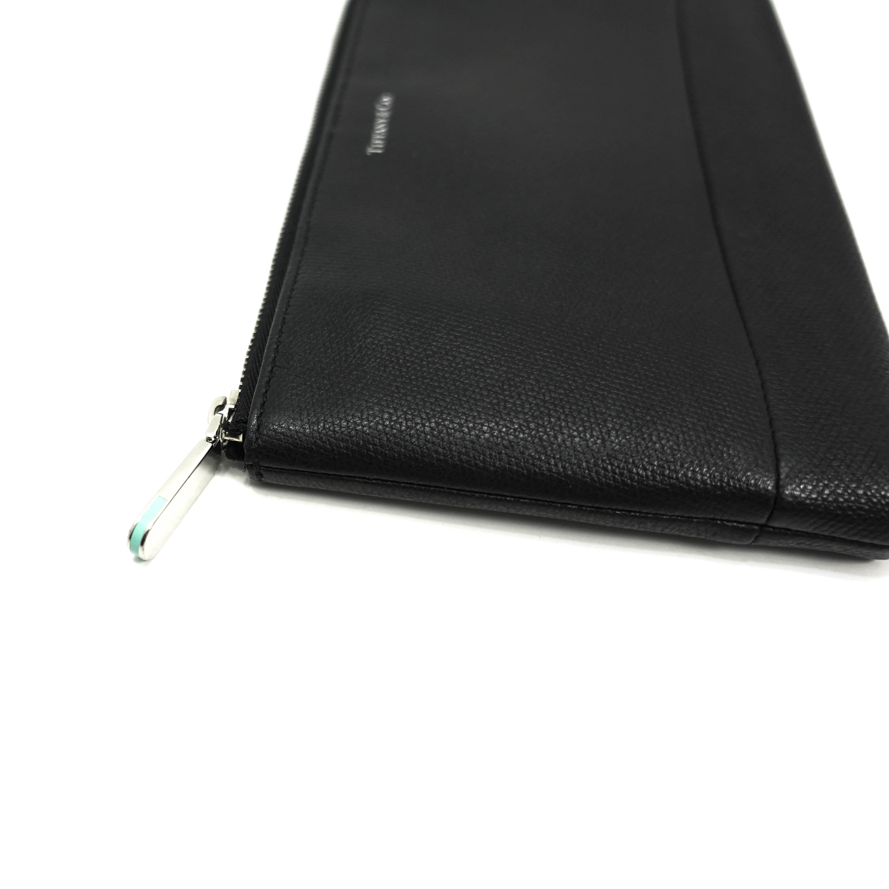 Tiffany & Co. Leather Zip Wallet