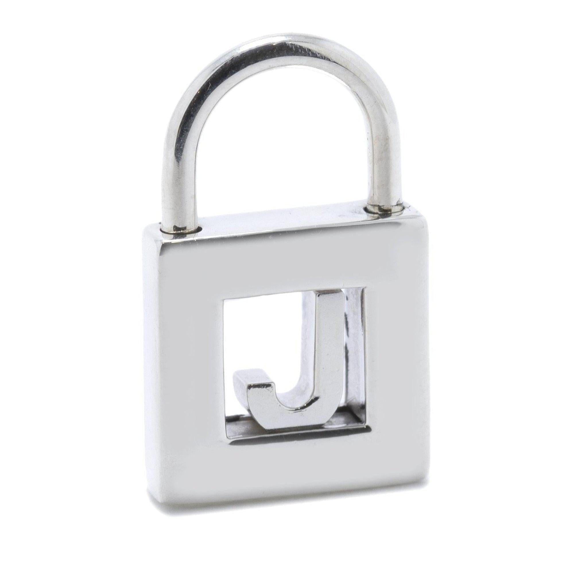 Tiffany & Co. Letter 'J' Lock Charm – OLIVER'S