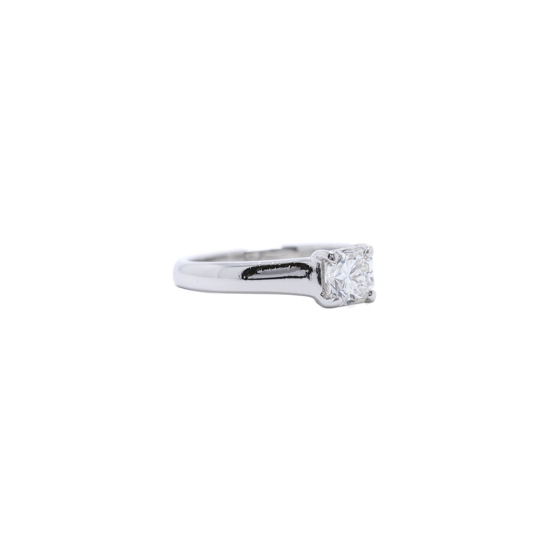 Tiffany & Co. Lucida Cut Diamond Solitaire Engagement Ring