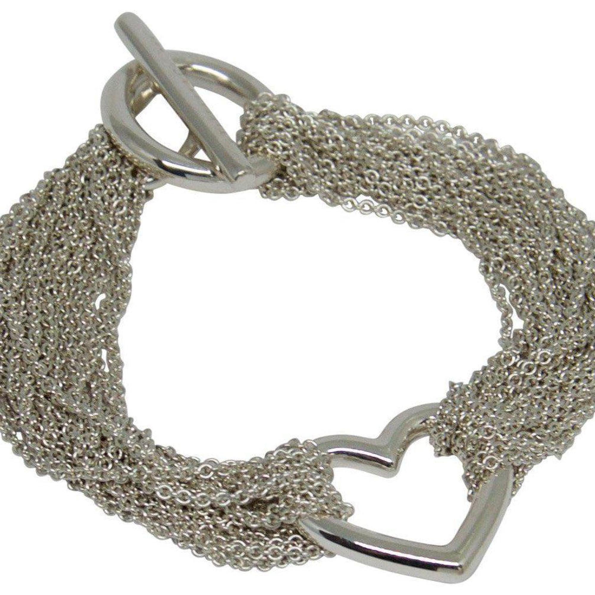Tiffany & Co. Mesh Heart Bracelet