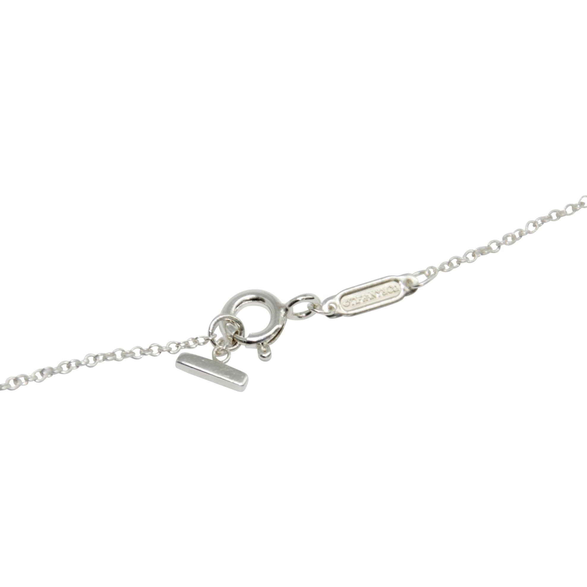 Tiffany & Co. Mini T Smile Pendant Necklace