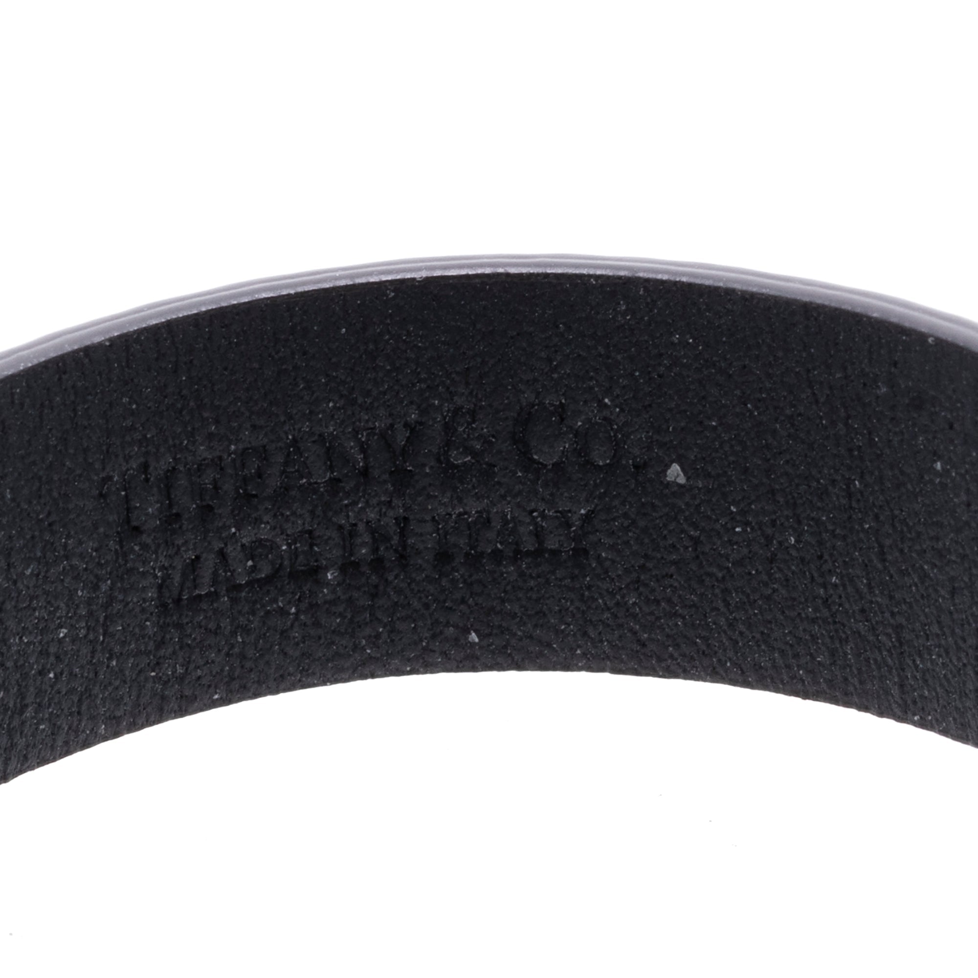 Tiffany & Co. Narrow Leather Wrap Bracelet
