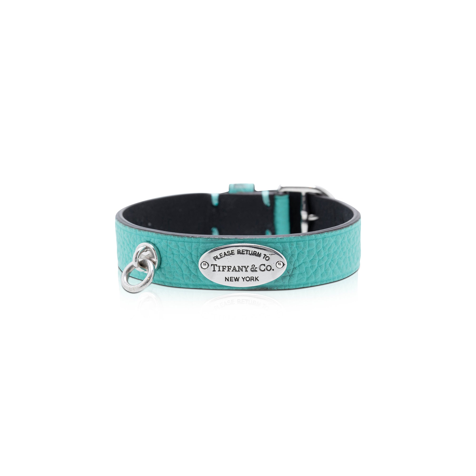 Tiffany & Co. Narrow Leather Wrap Bracelet