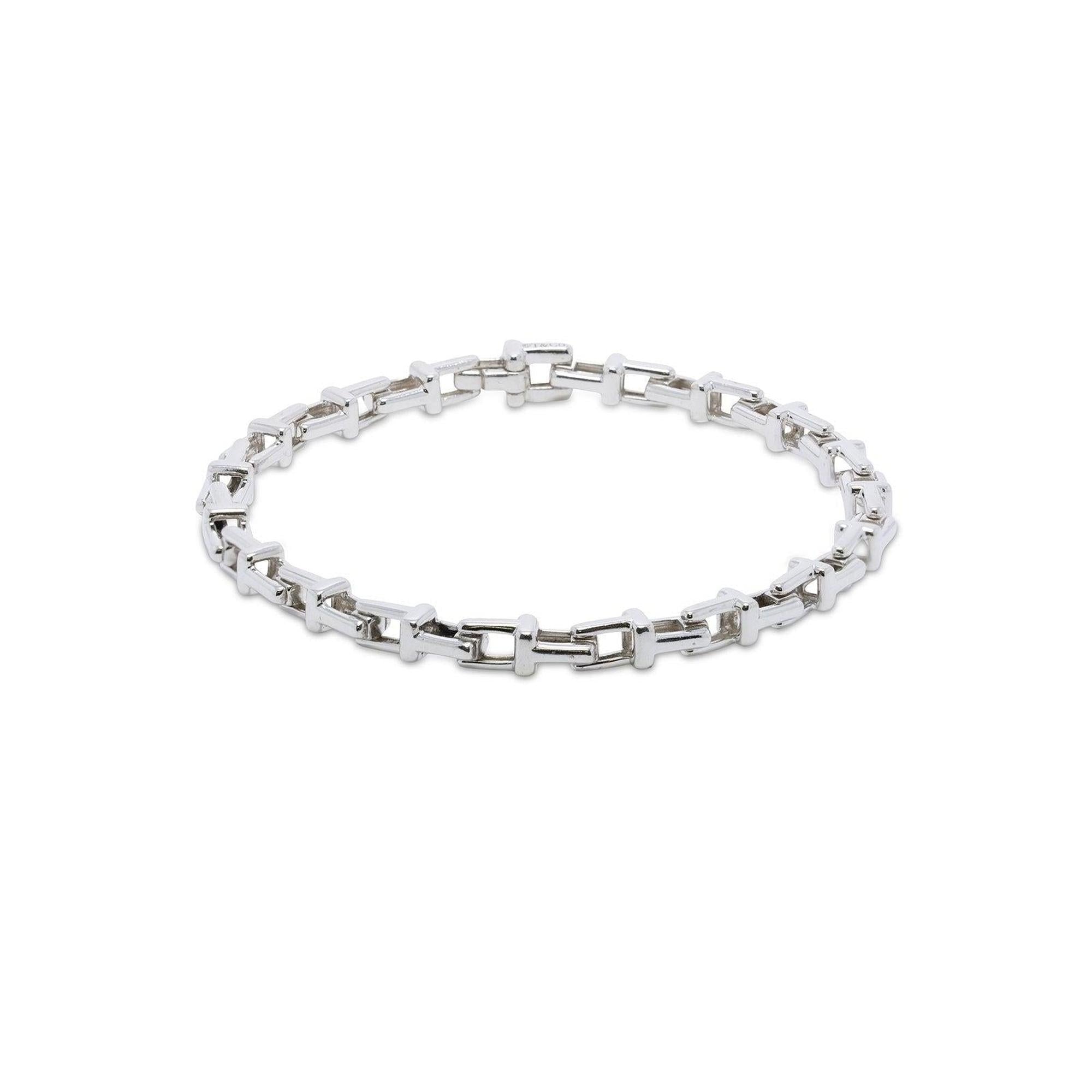 Tiffany & Co. Narrow T Chain Bracelet