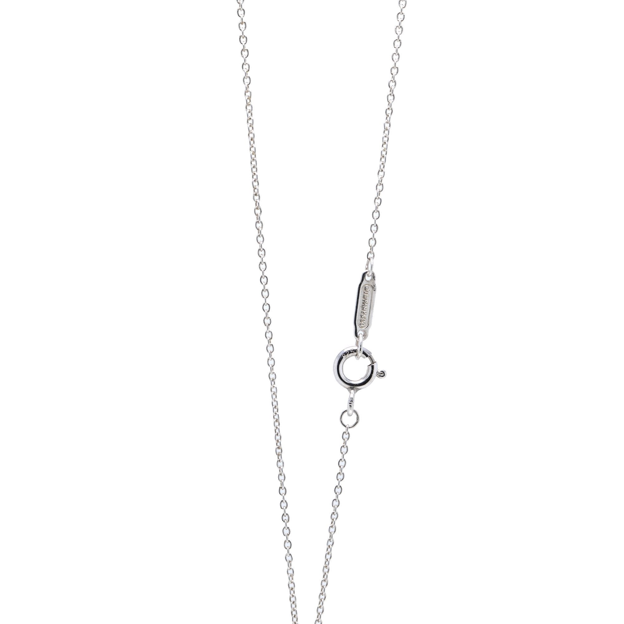 Tiffany & Co. Nike Marathon Pendant Necklace