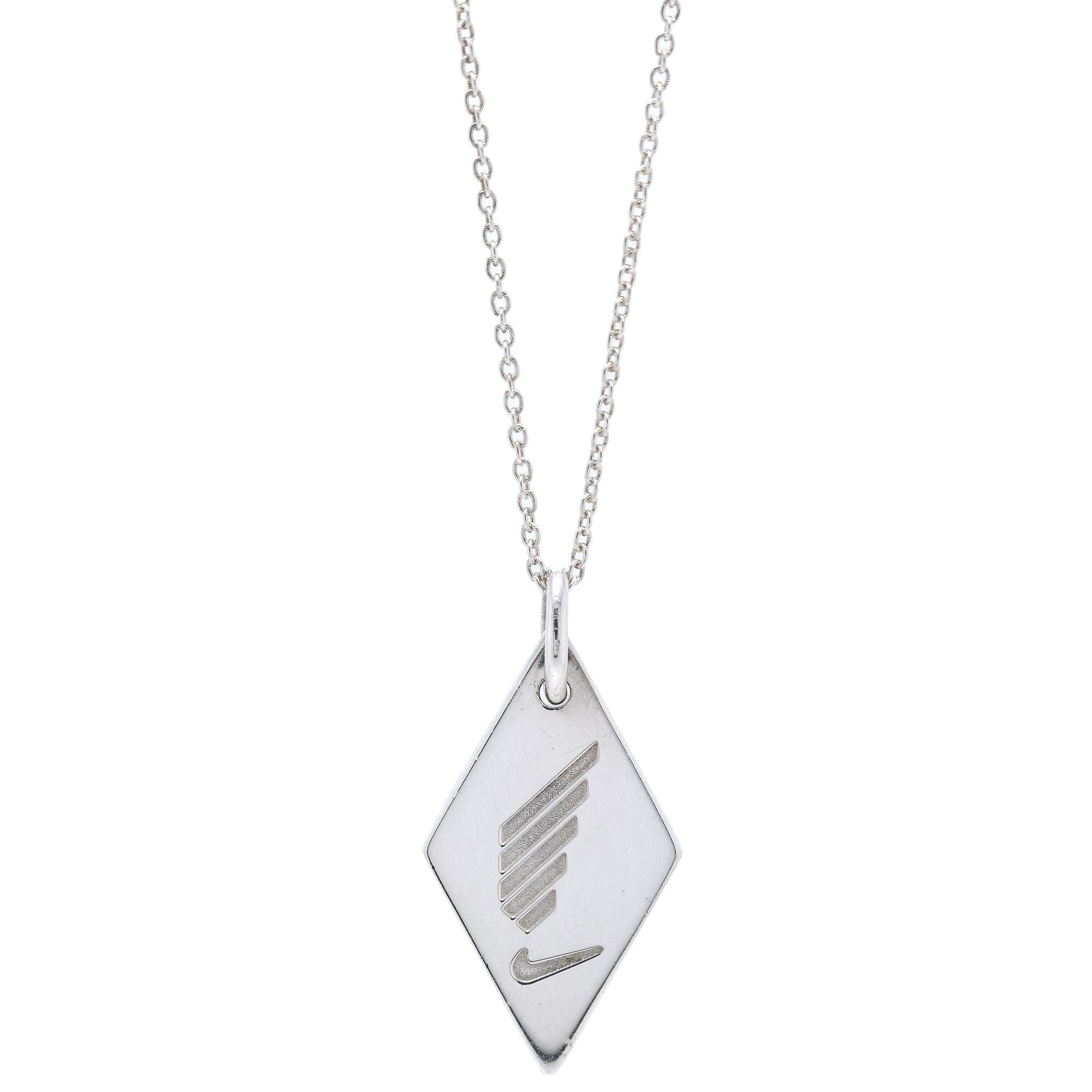 Tiffany & Co. Nike Marathon Pendant Necklace