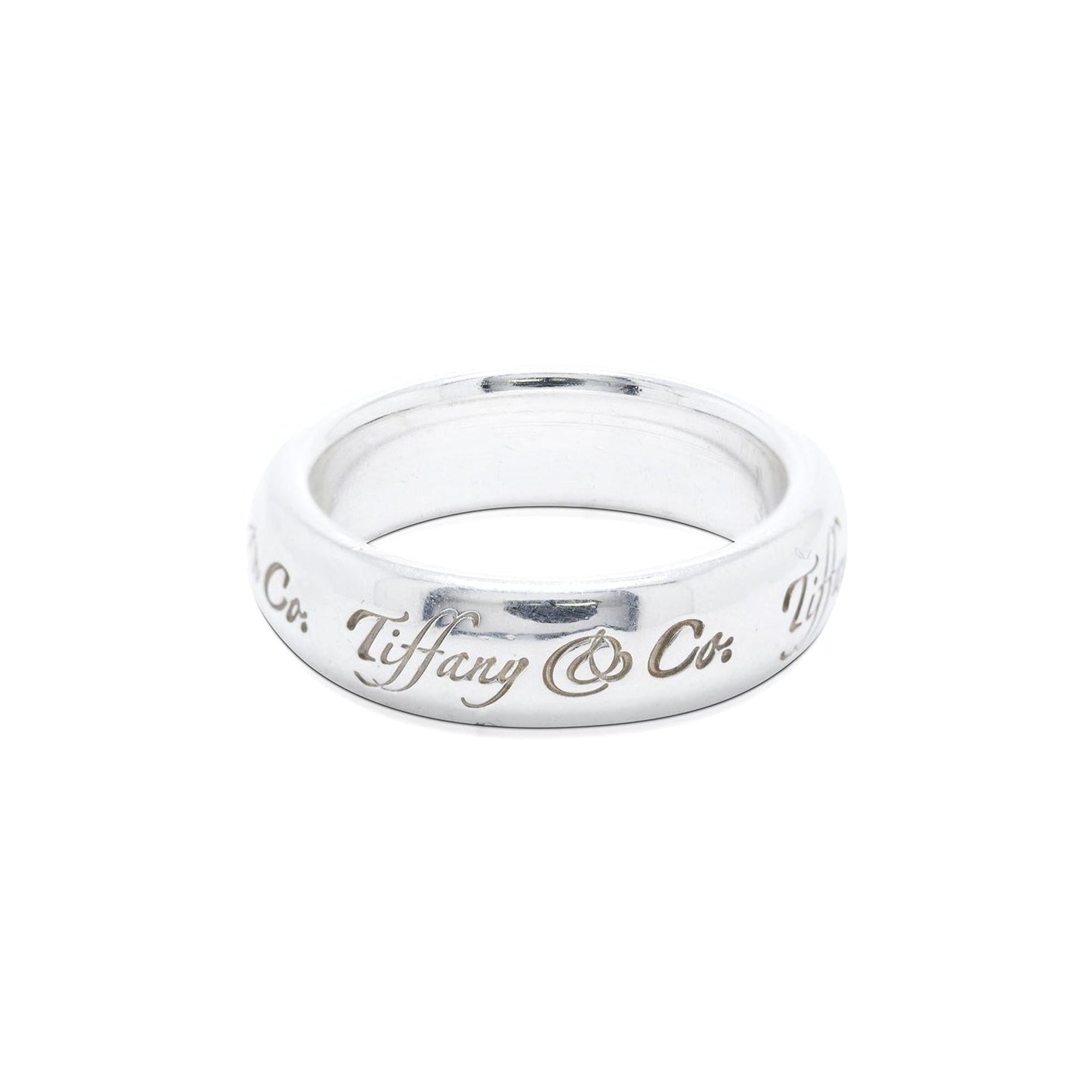 Tiffany & Co. Notes Band Ring