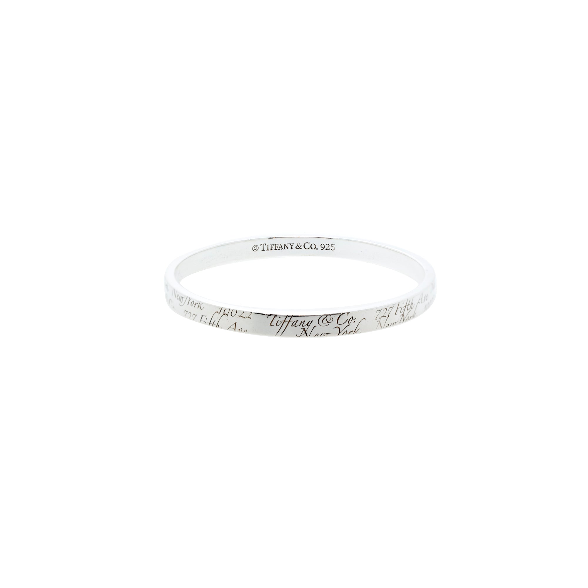 Tiffany & Co. Notes Bangle Bracelet