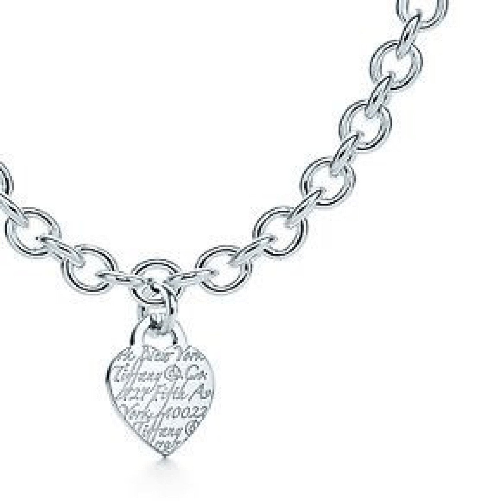 Tiffany & Co. Notes Heart Tag Necklace