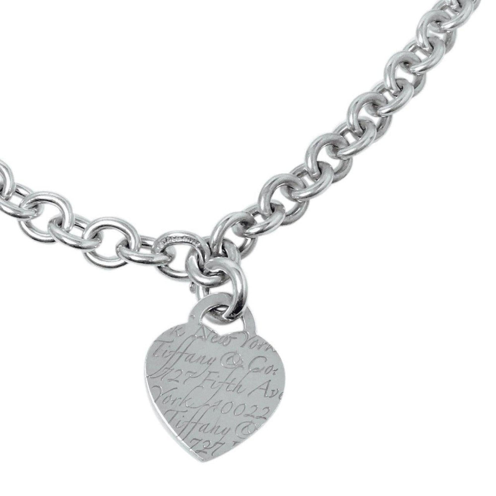 Tiffany & Co. Notes Heart Tag Necklace