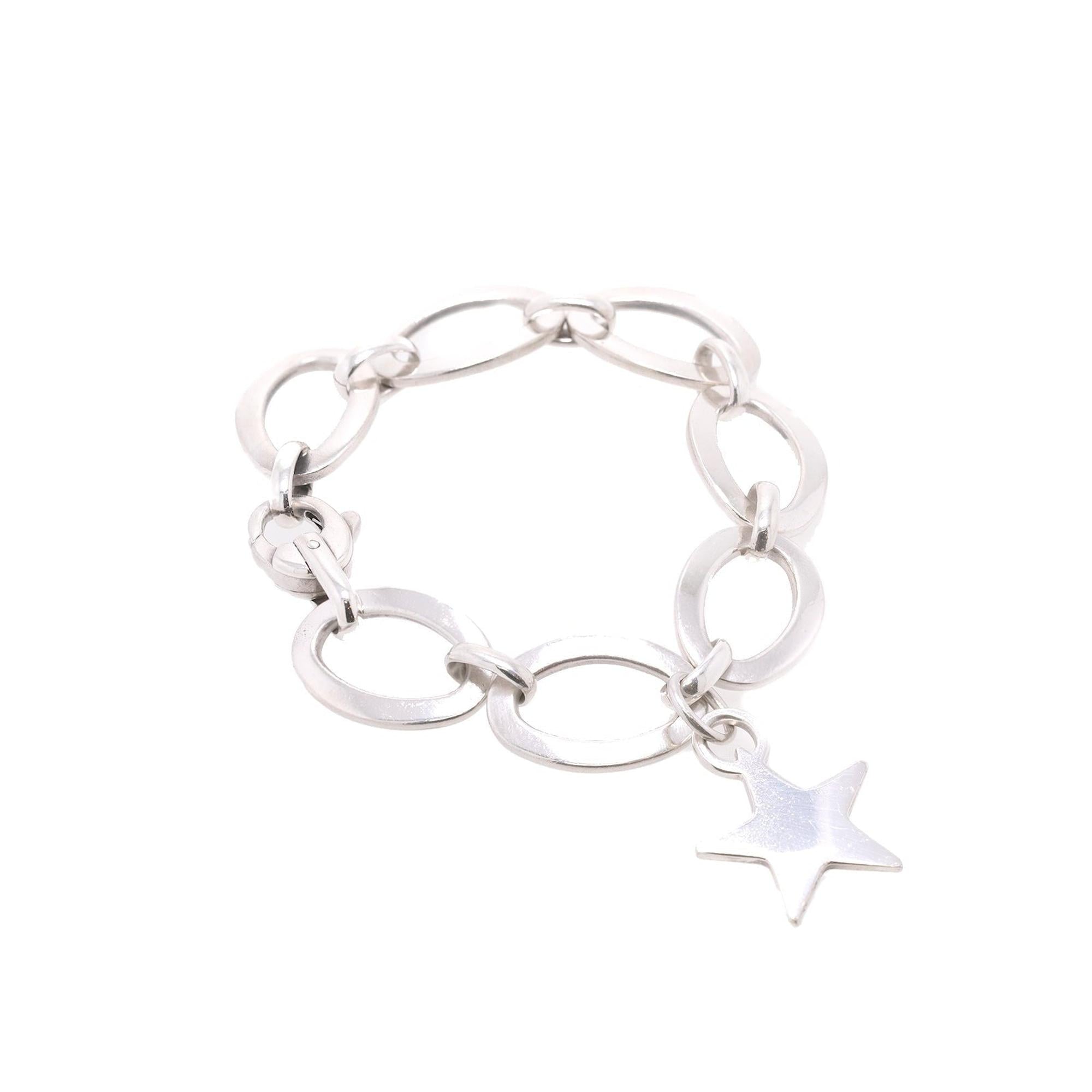 Tiffany & Co. Oval Link Star Bracelet
