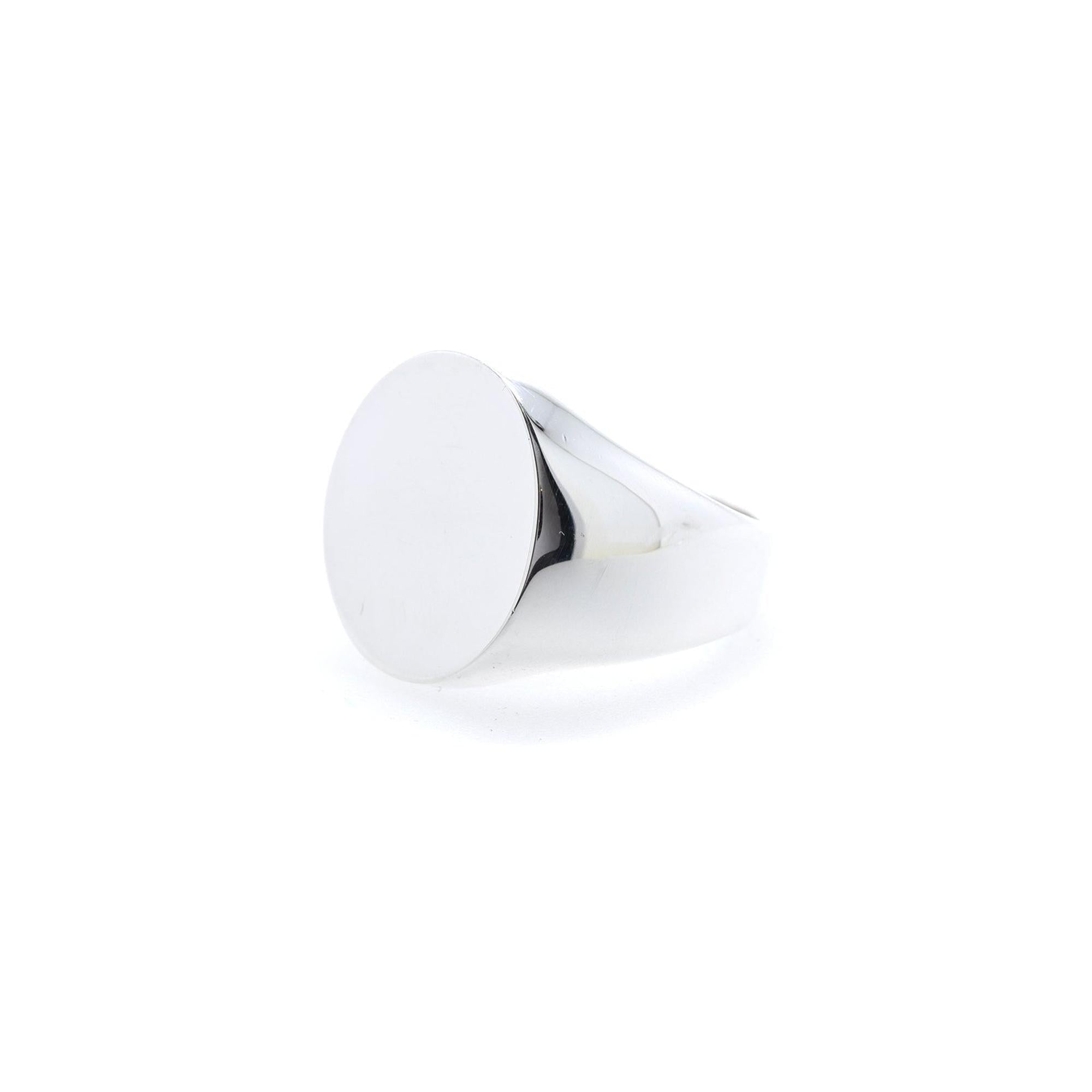 Tiffany & Co. Oval Signet Ring