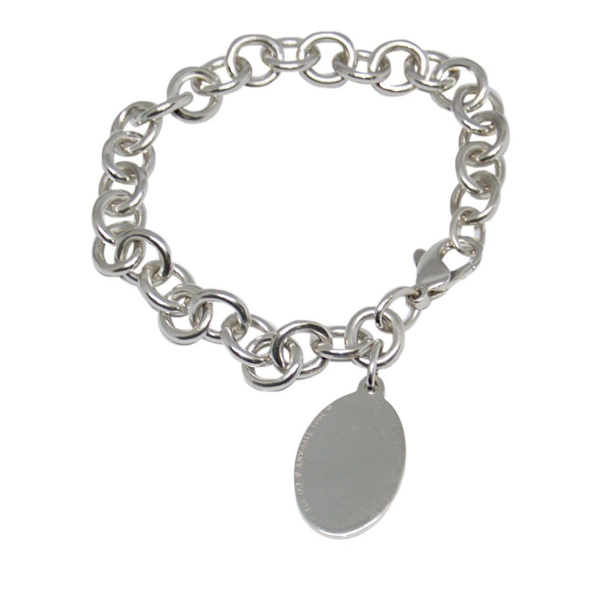 Tiffany & Co. Oval USA Flag Charm Bracelet