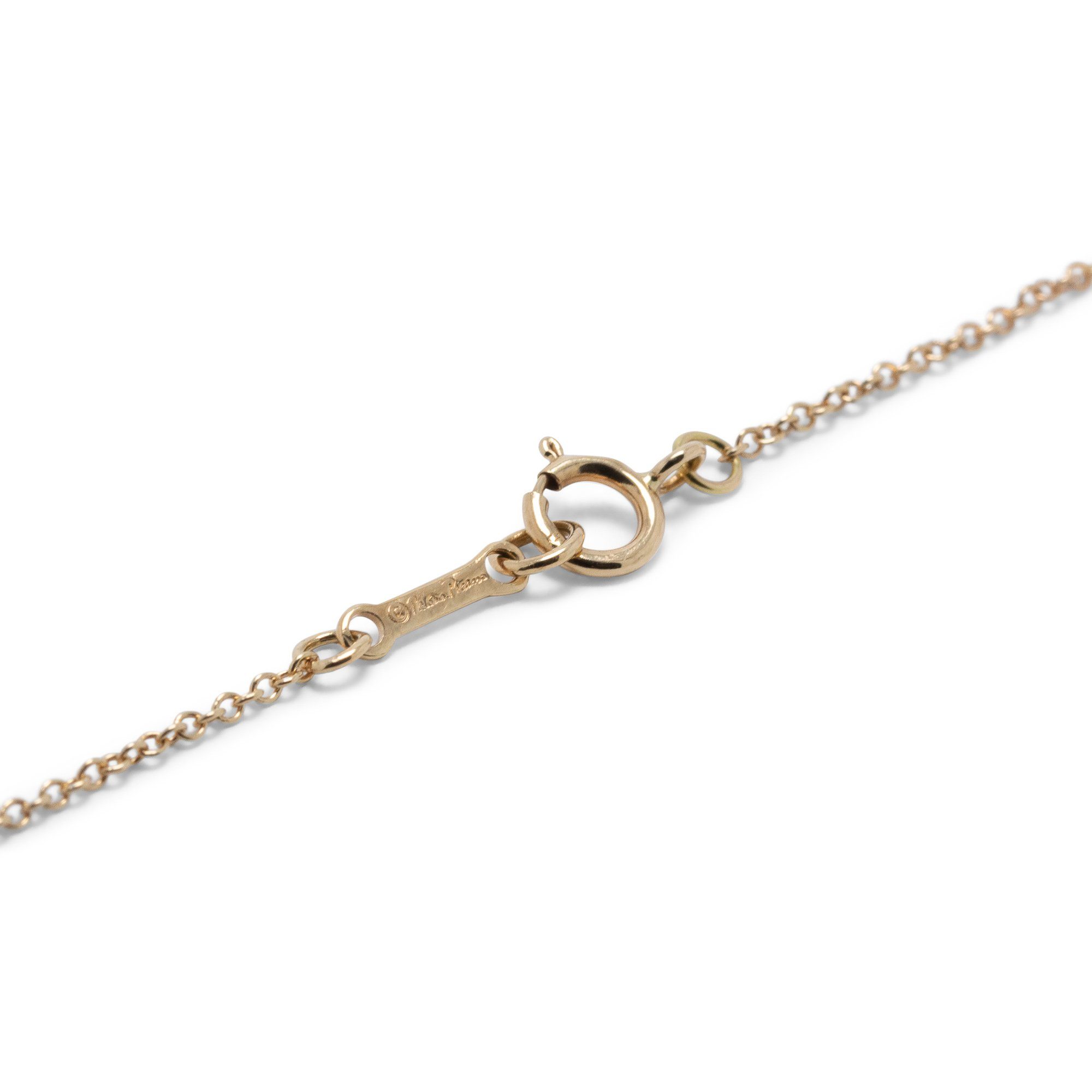 Tiffany & Co. Paloma Picasso 18k Gold Marrakesh Dome Pendant Necklace