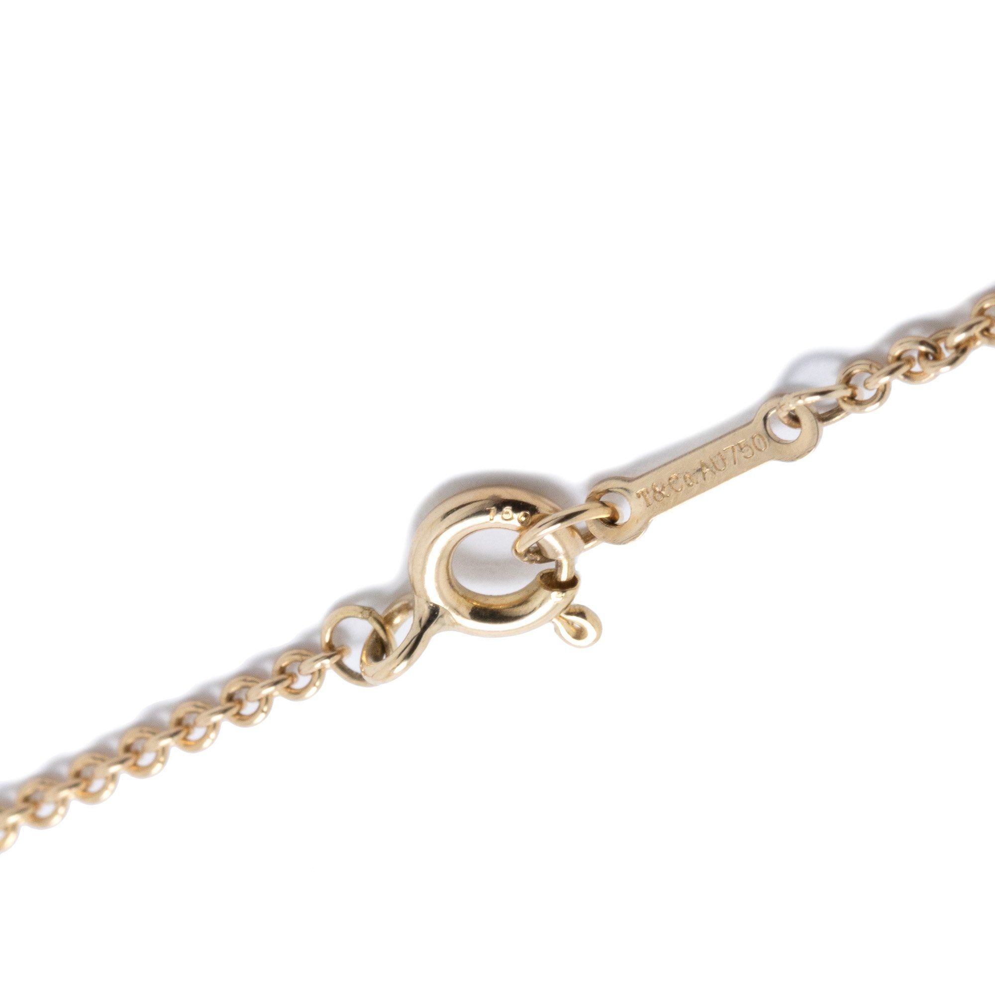 Tiffany & Co. Paloma Picasso 18k Large Zellige Medallion Pendant Necklace