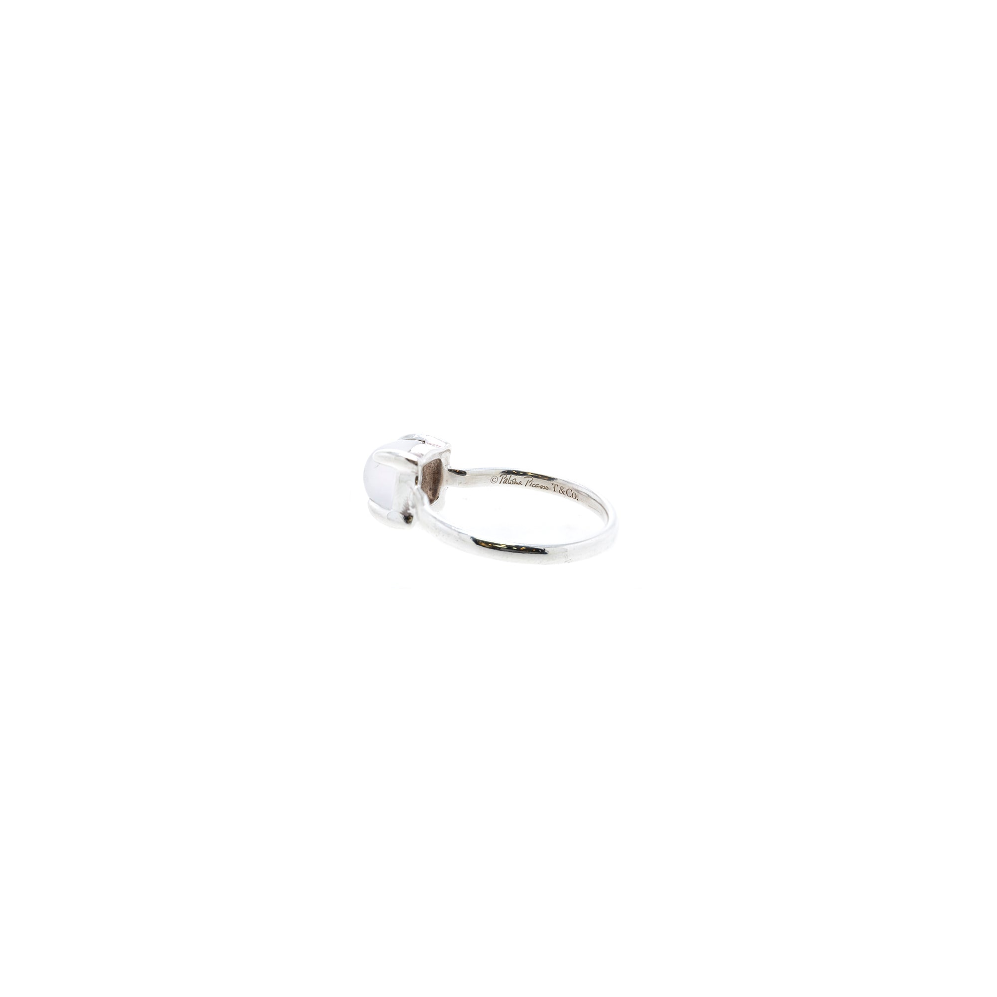 Tiffany & Co. Paloma Picasso Chalcedony Sugar Stacks Ring