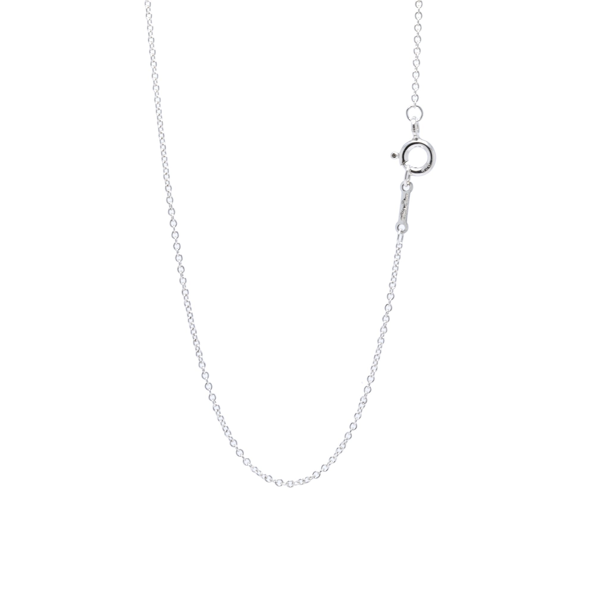 Tiffany & Co. Paloma Picasso Dove Pendant Necklace