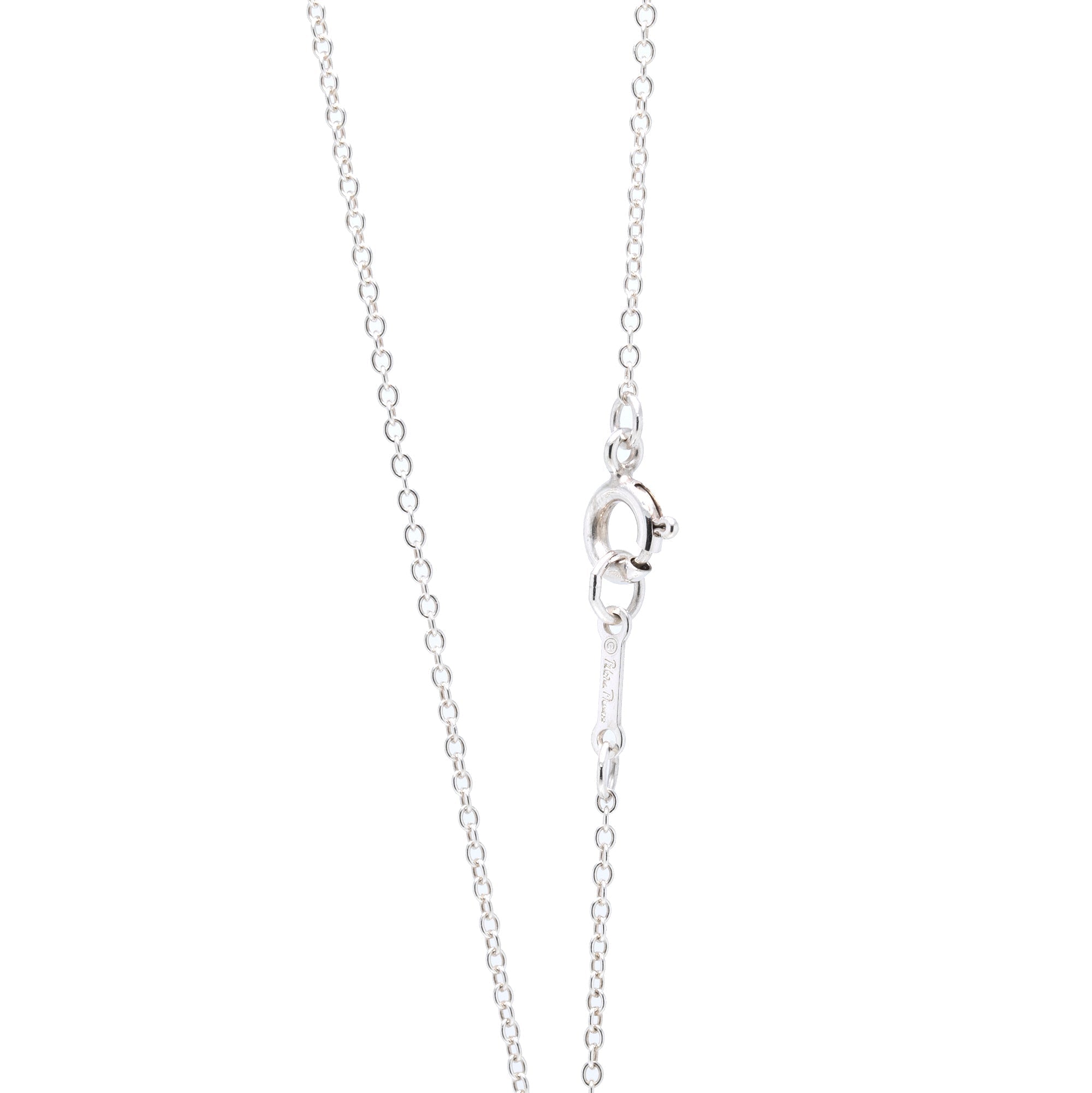 Tiffany & Co. Paloma Picasso Enamel Crown of Hearts Pendant Necklace