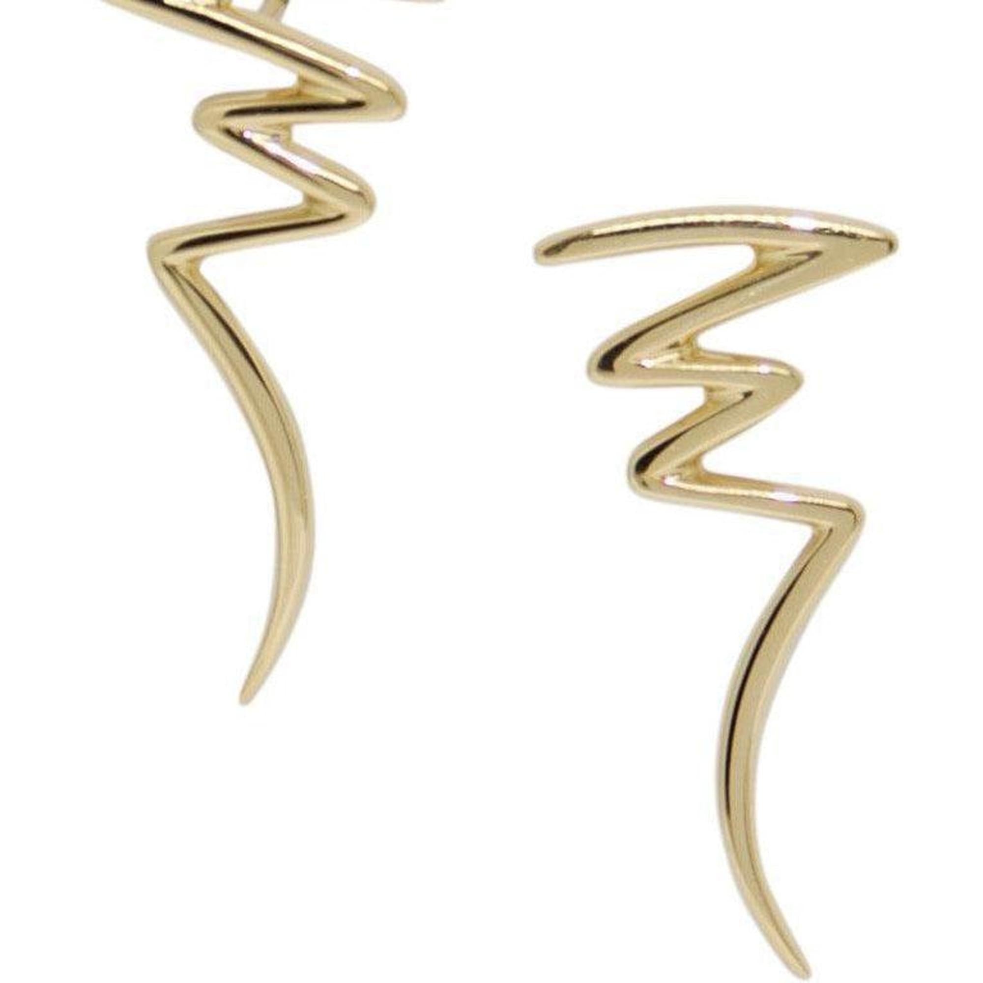 Tiffany & Co. Paloma Picasso Gold Scribble Earrings