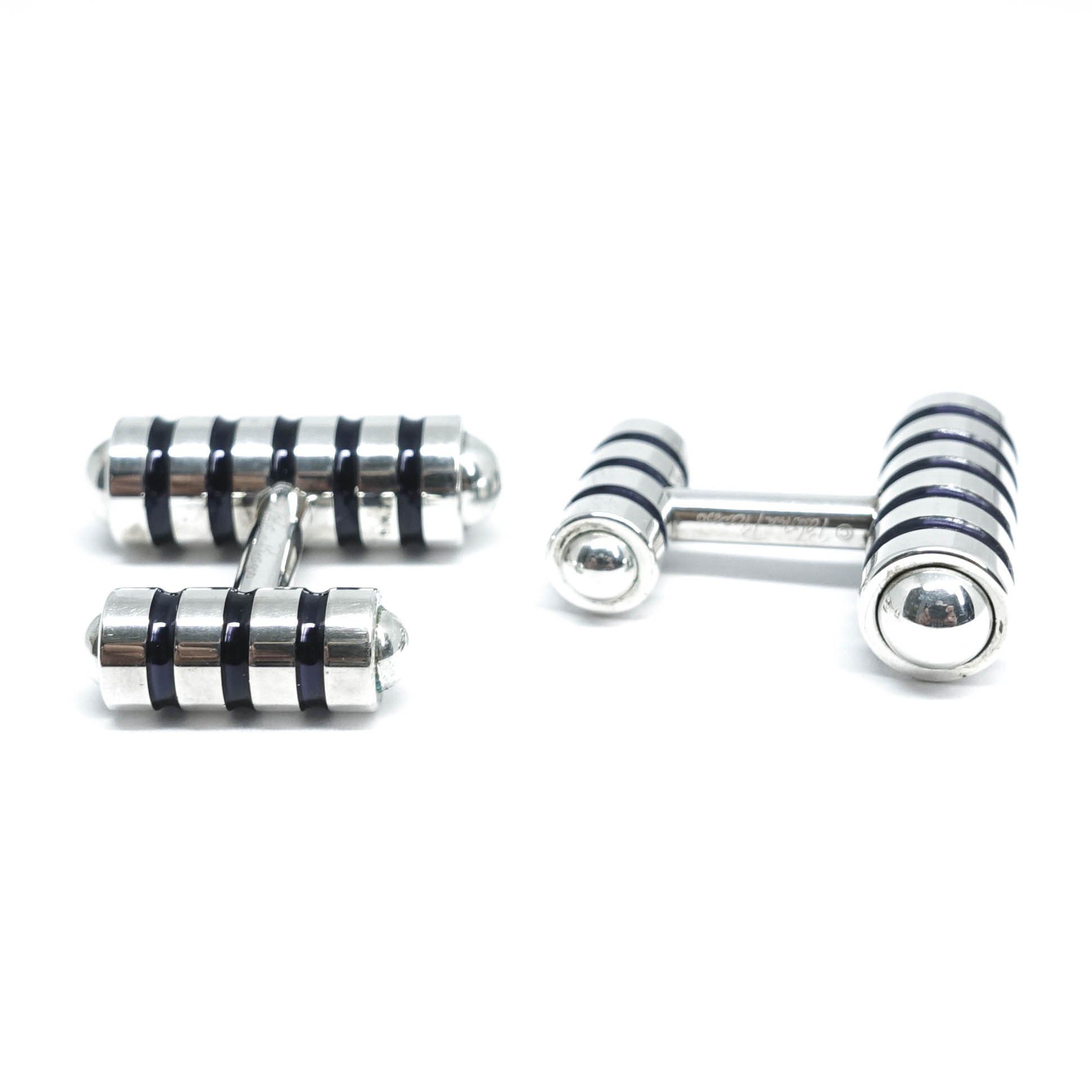 Tiffany & Co. Paloma Picasso Groove Cufflinks