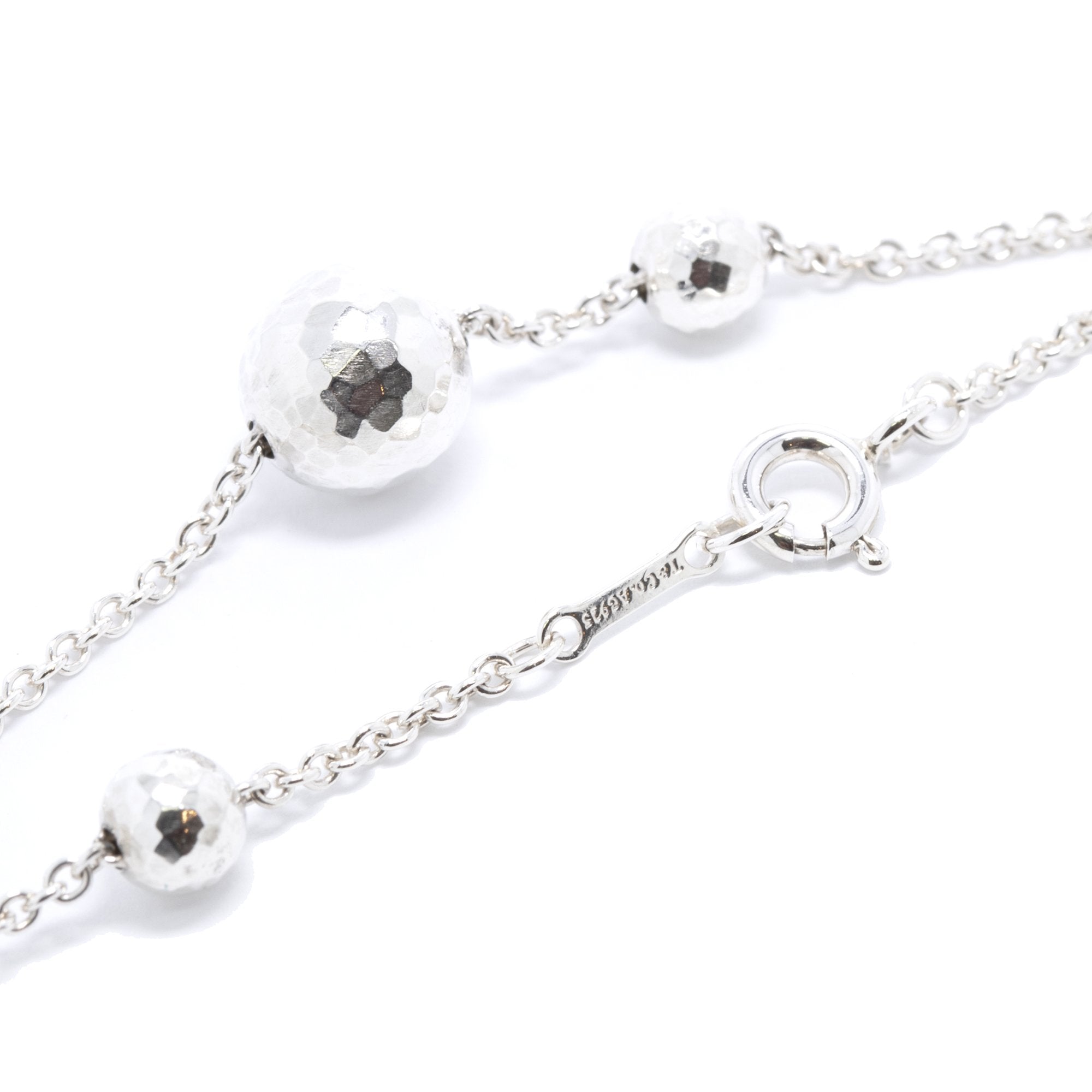 Tiffany & Co. Paloma Picasso Hammered Graduated Bead Bracelet
